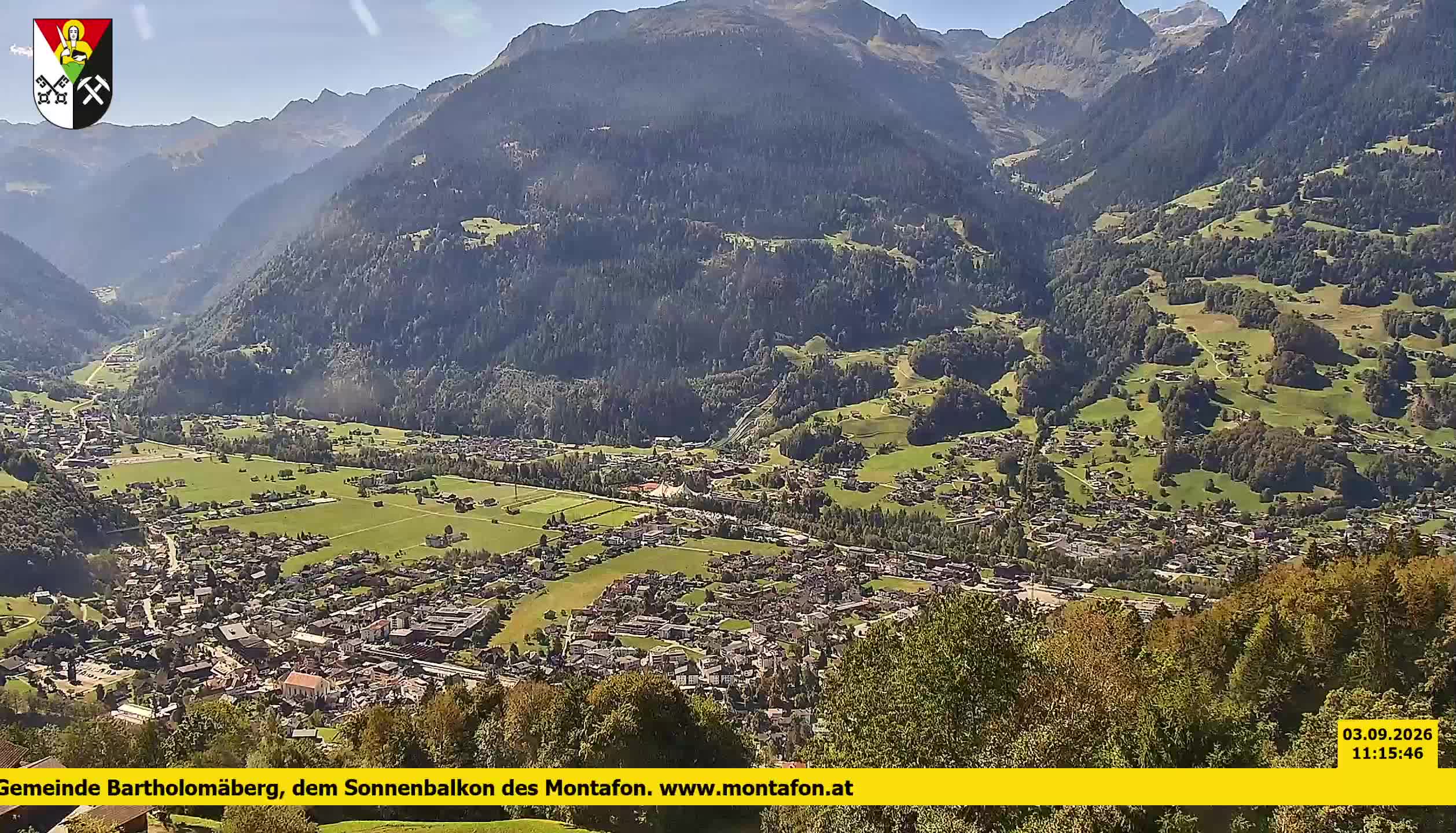 Bartholomäberg | Blick auf Schruns