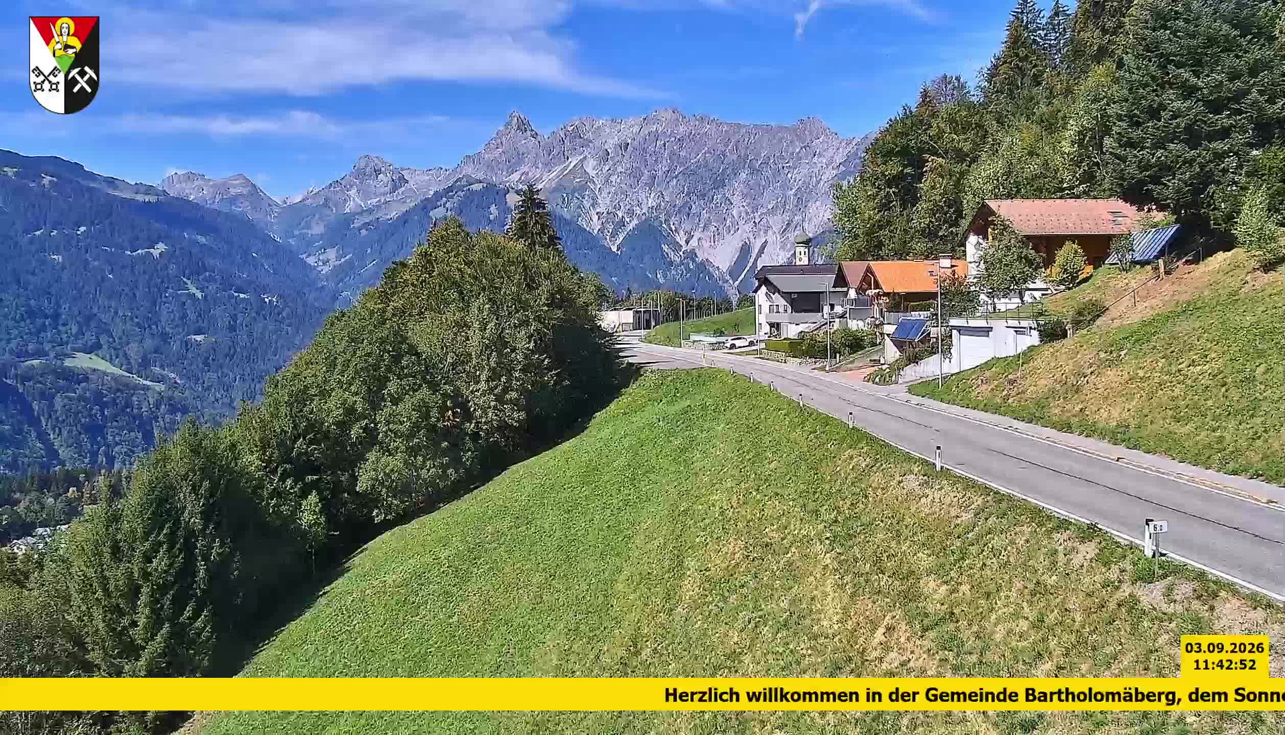 Bartholomäberg | Blick auf Schruns