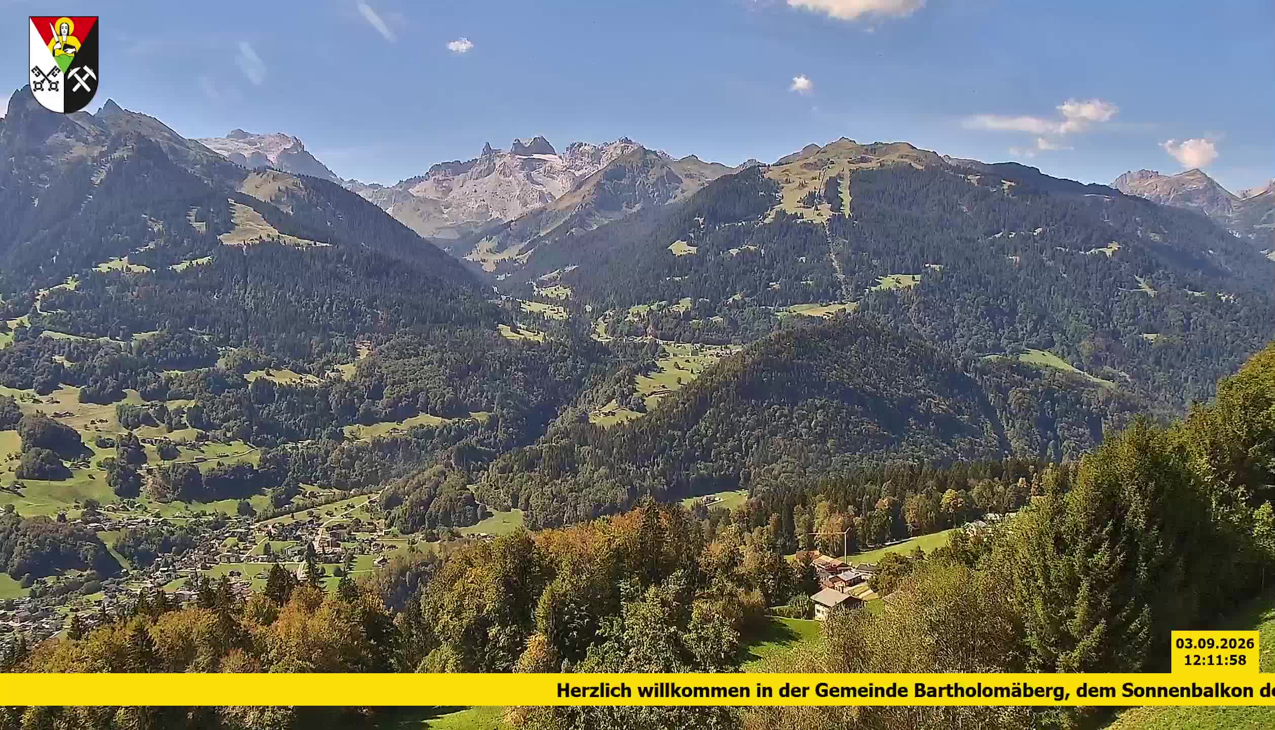 Bartholomäberg | Blick auf Schruns