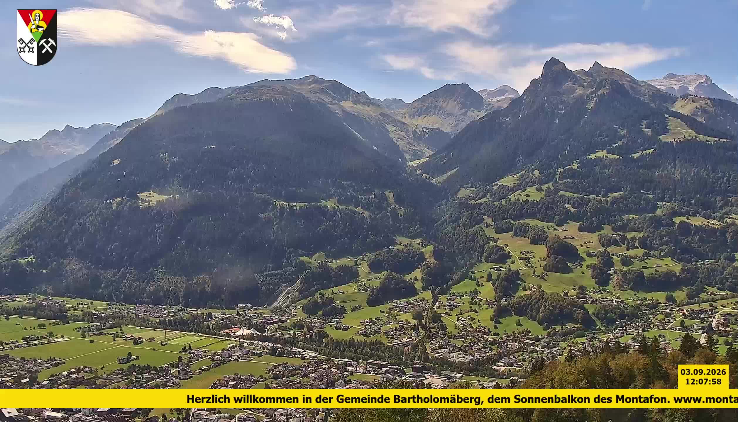 Bartholomäberg | Blick auf Schruns