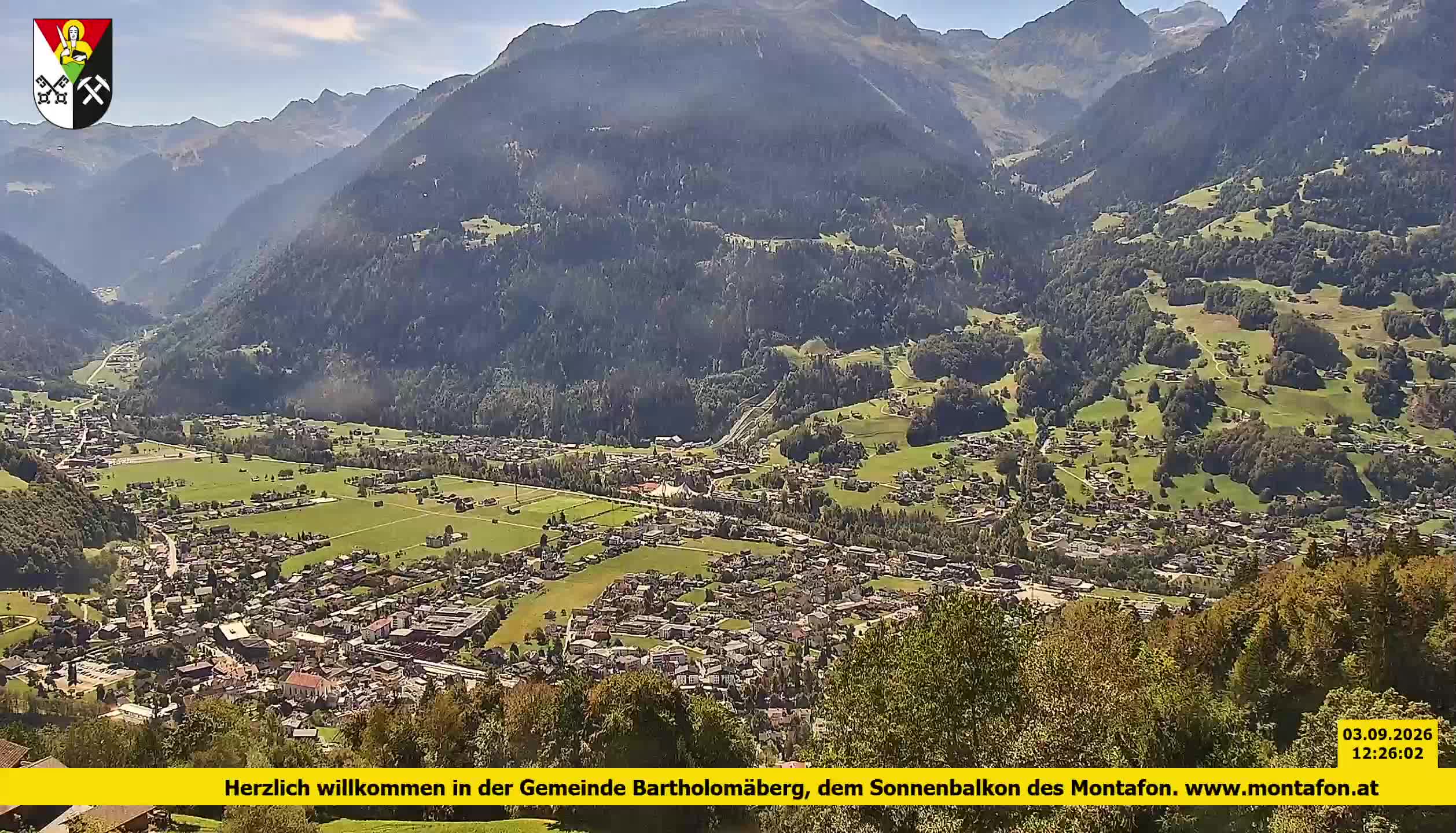 Bartholomäberg | Blick auf Schruns