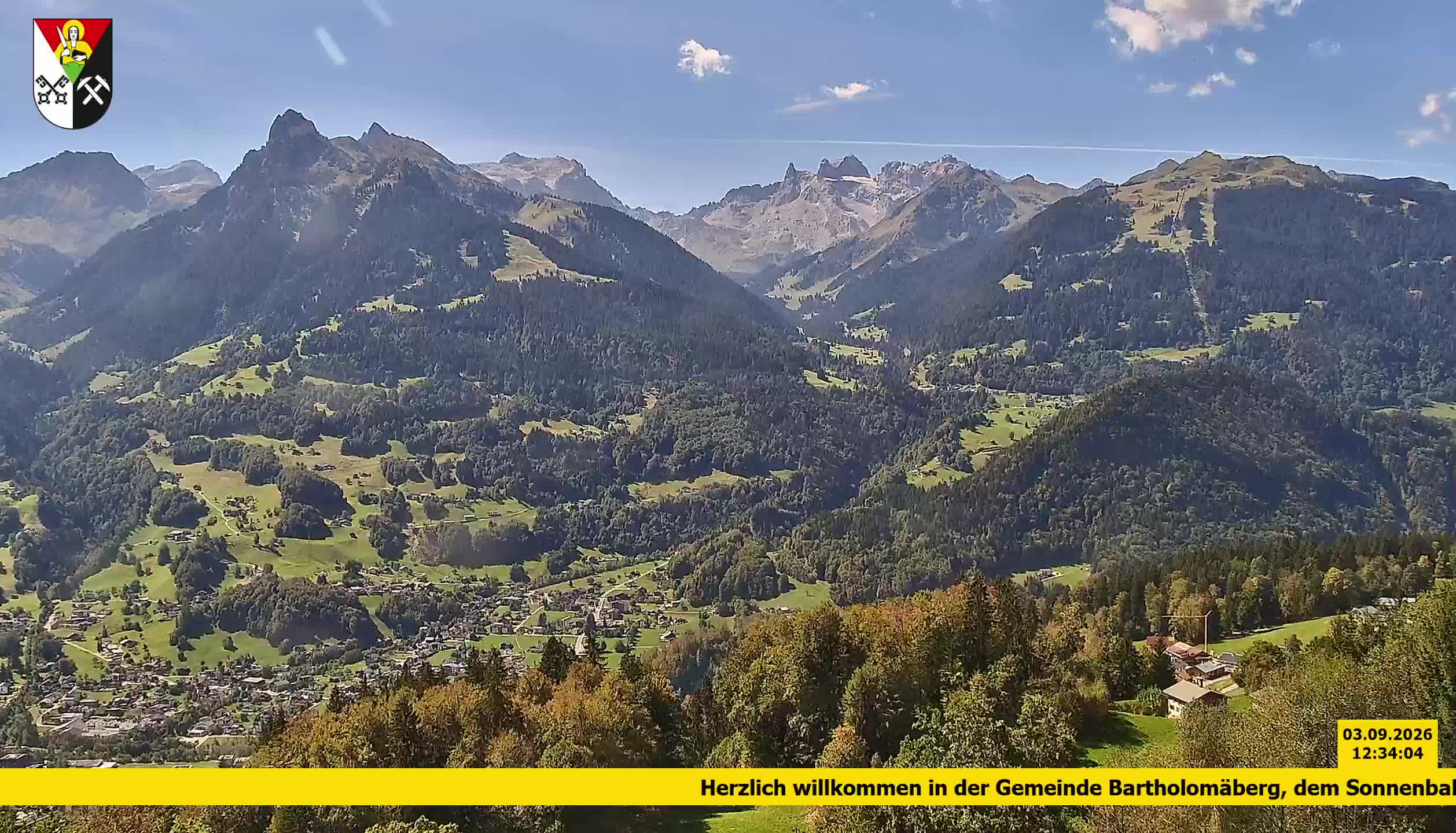 Bartholomäberg | Blick auf Schruns