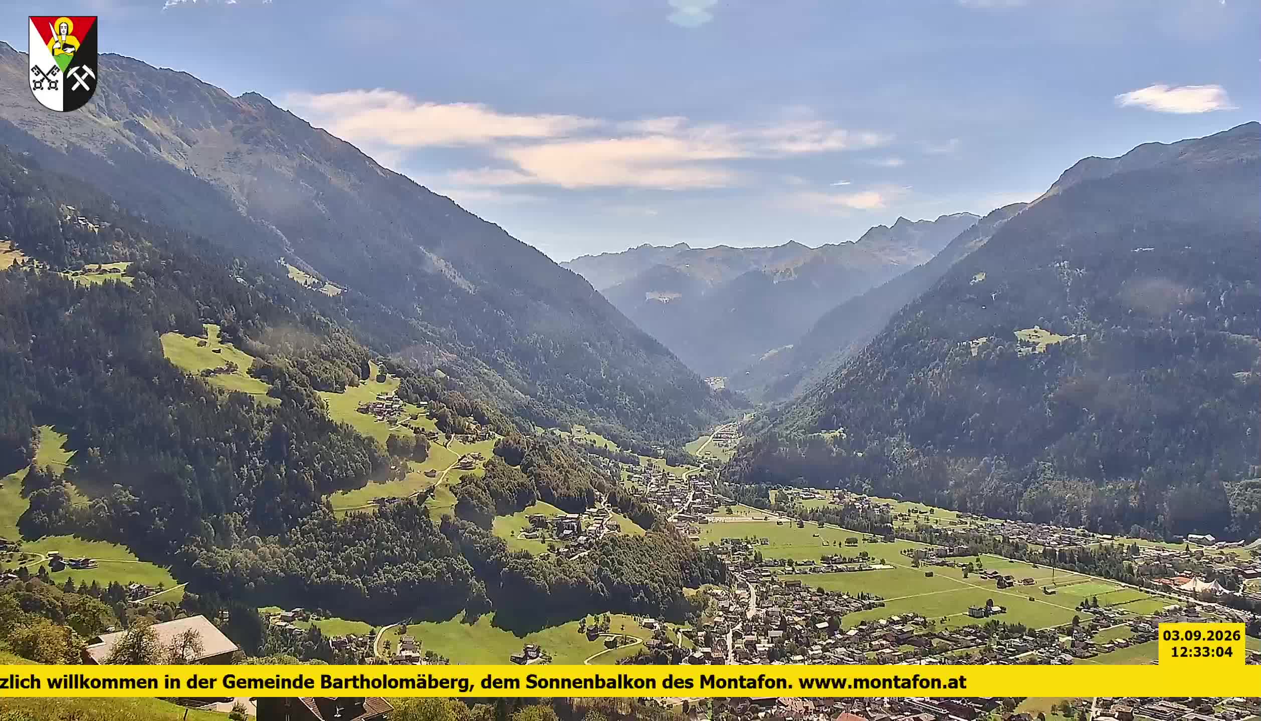 Bartholomäberg | Blick auf Schruns