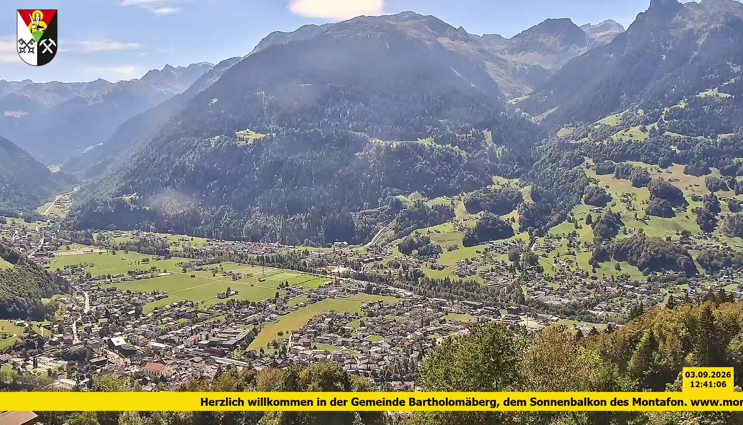 Bartholomäberg | Blick auf Schruns