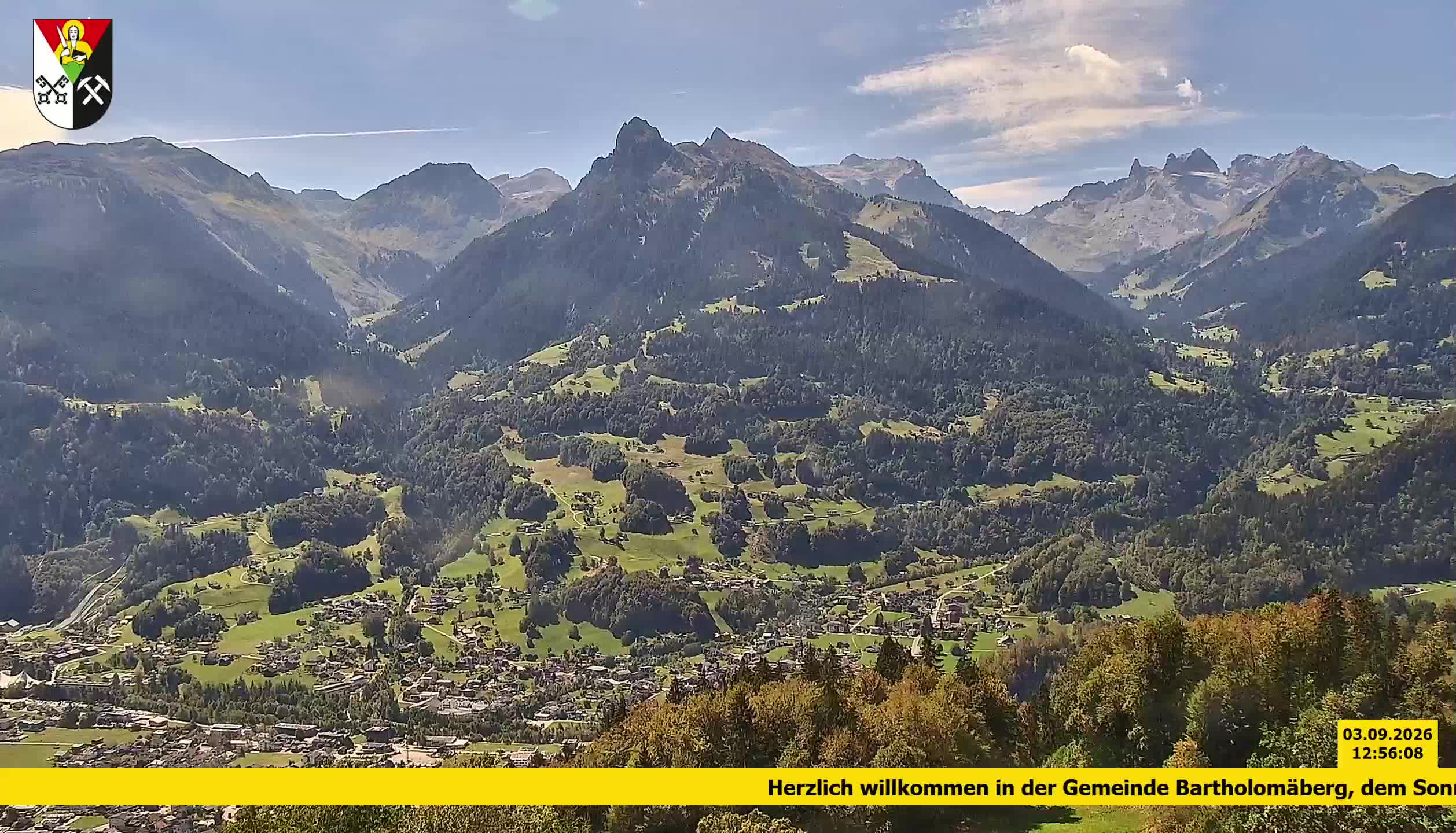 Bartholomäberg | Blick auf Schruns