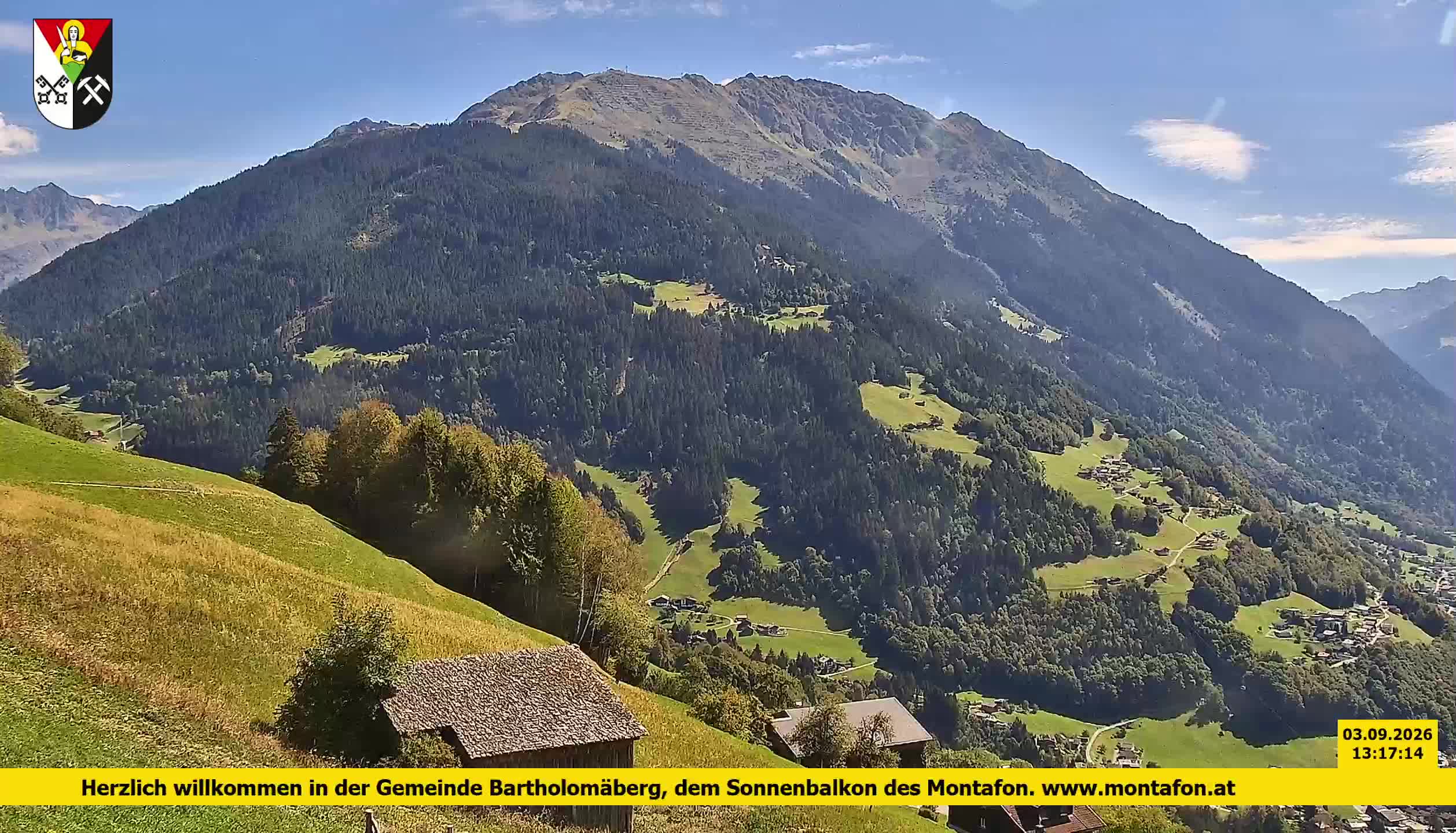 Bartholomäberg | Blick auf Schruns