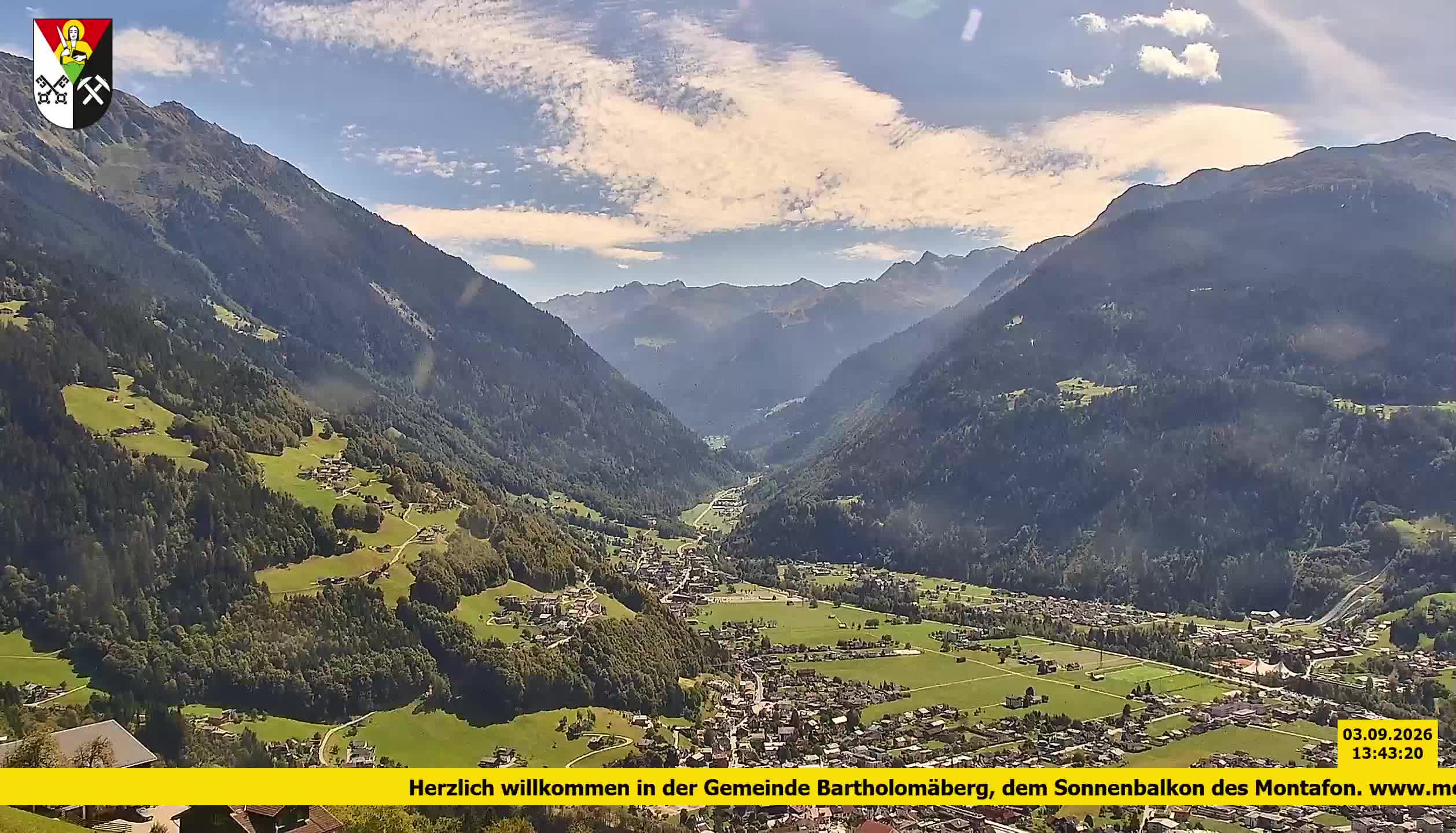 Bartholomäberg | Blick auf Schruns
