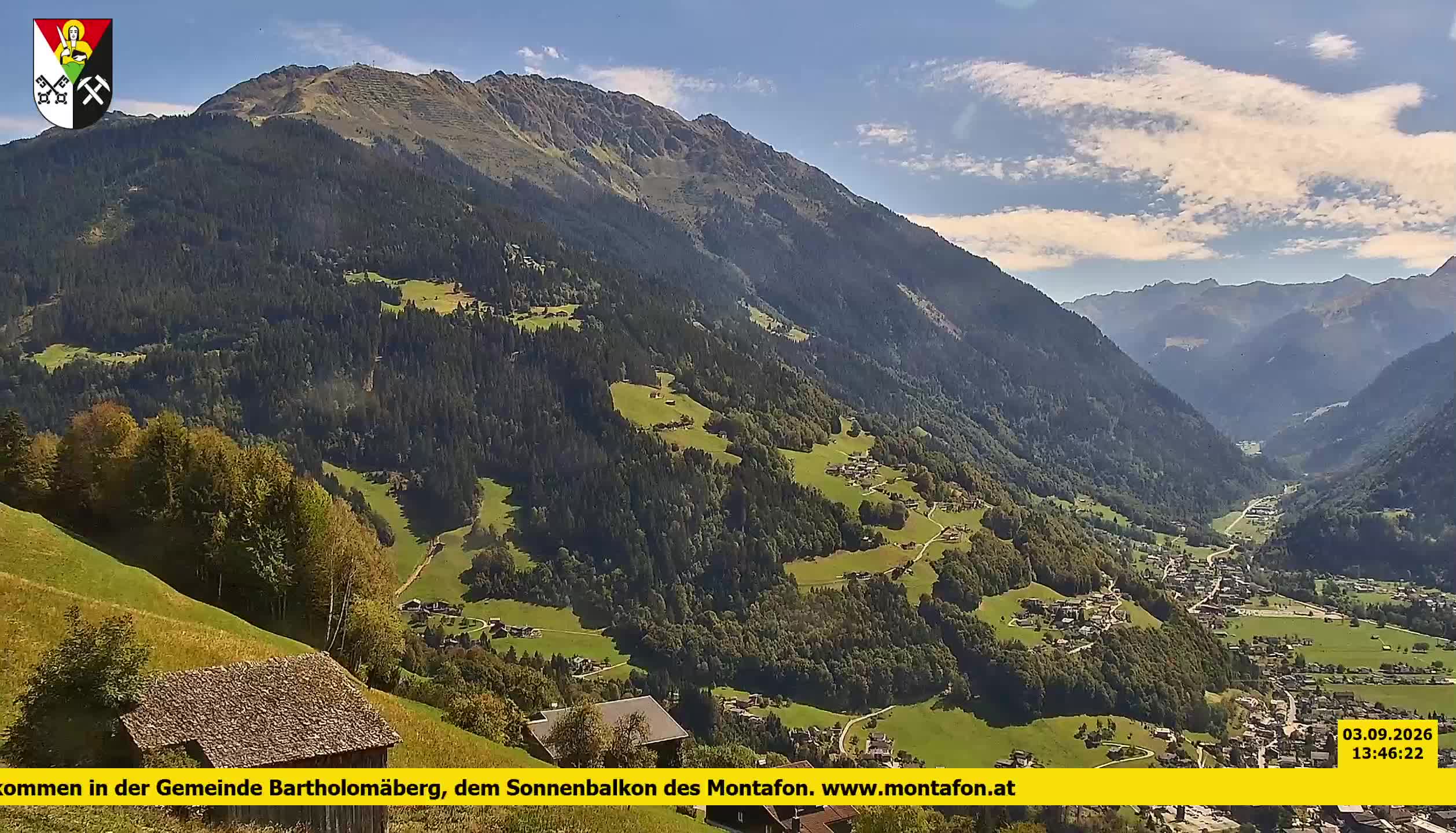 Bartholomäberg | Blick auf Schruns