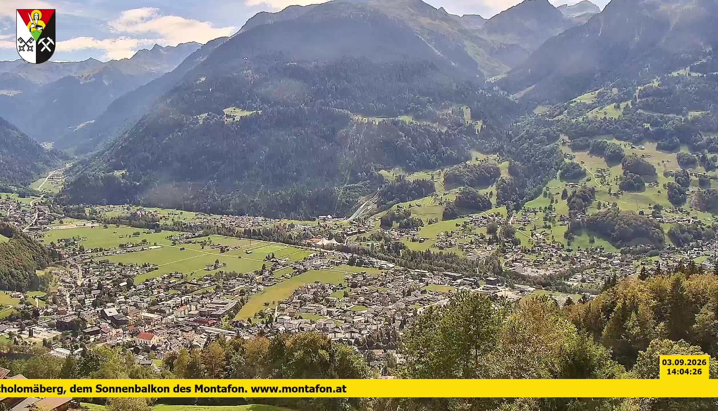 Bartholomäberg | Blick auf Schruns