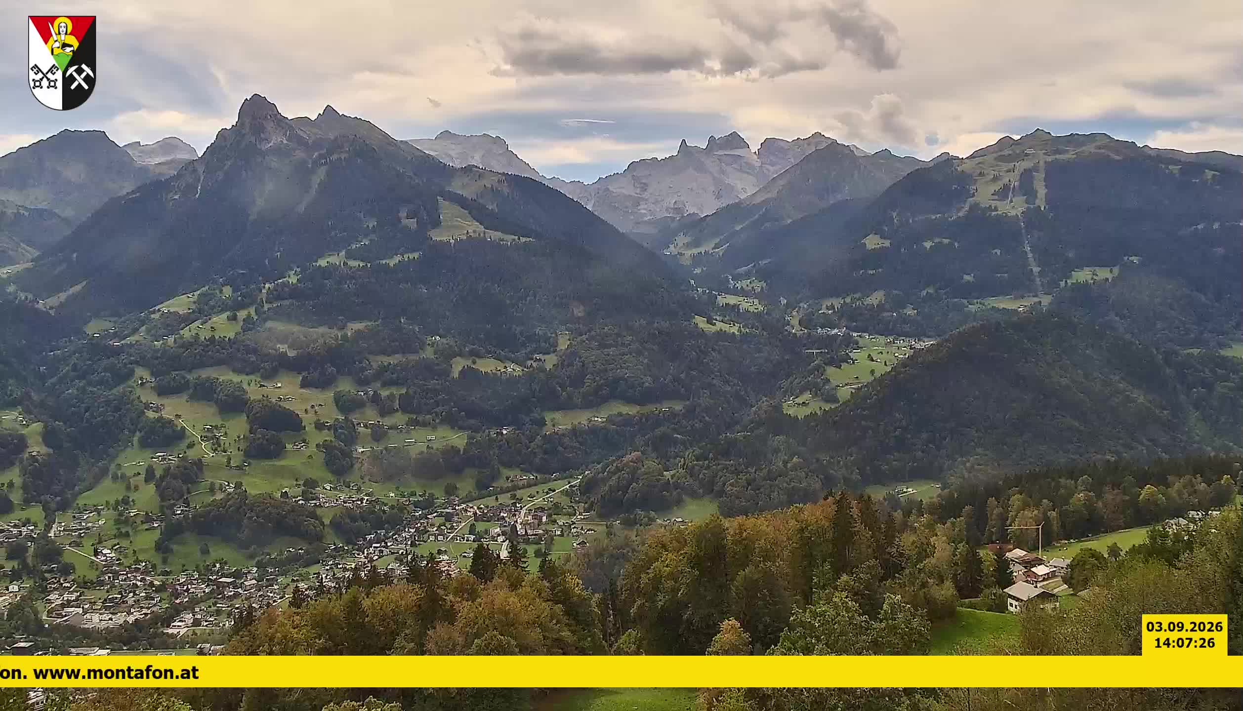 Bartholomäberg | Blick auf Schruns