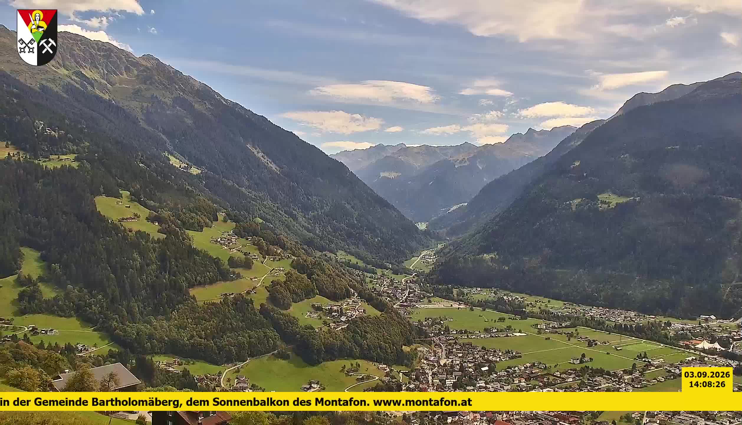 Bartholomäberg | Blick auf Schruns