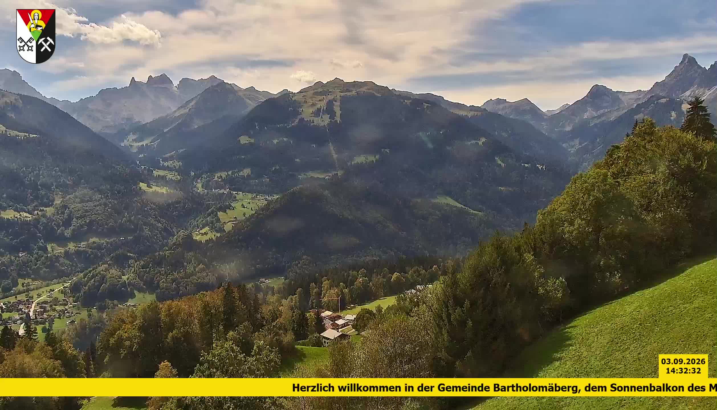 Bartholomäberg | Blick auf Schruns