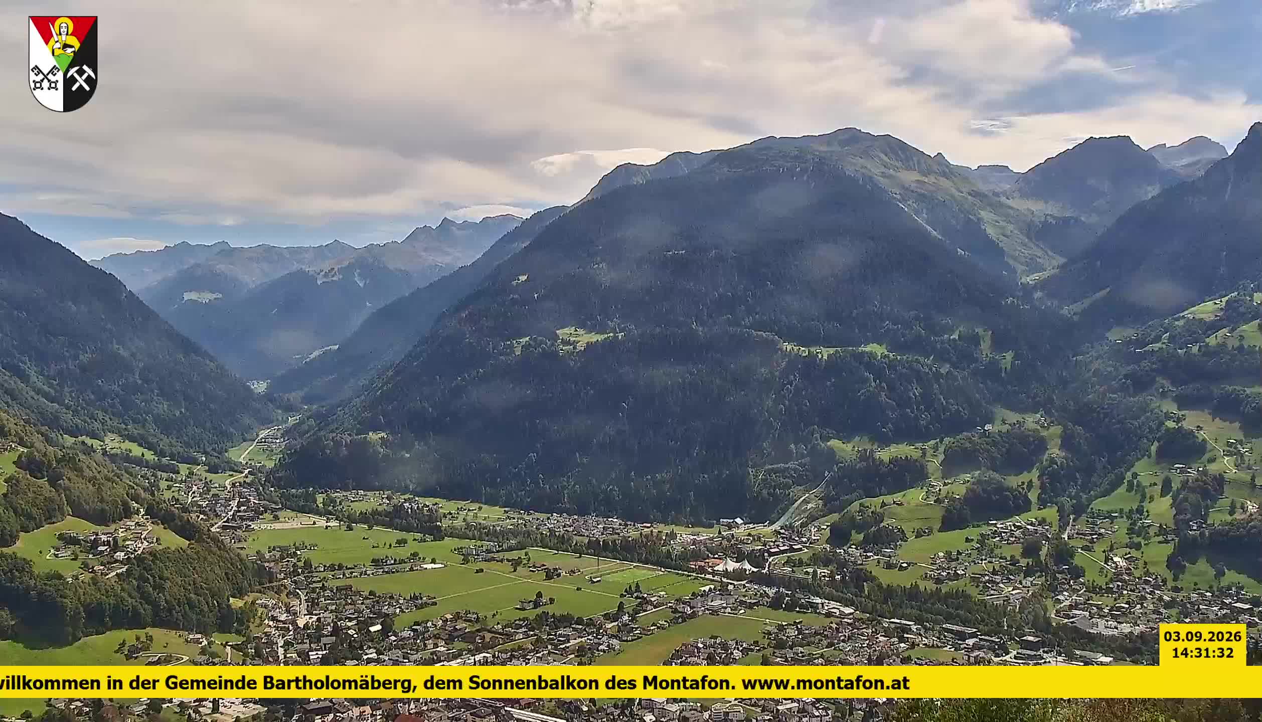Bartholomäberg | Blick auf Schruns