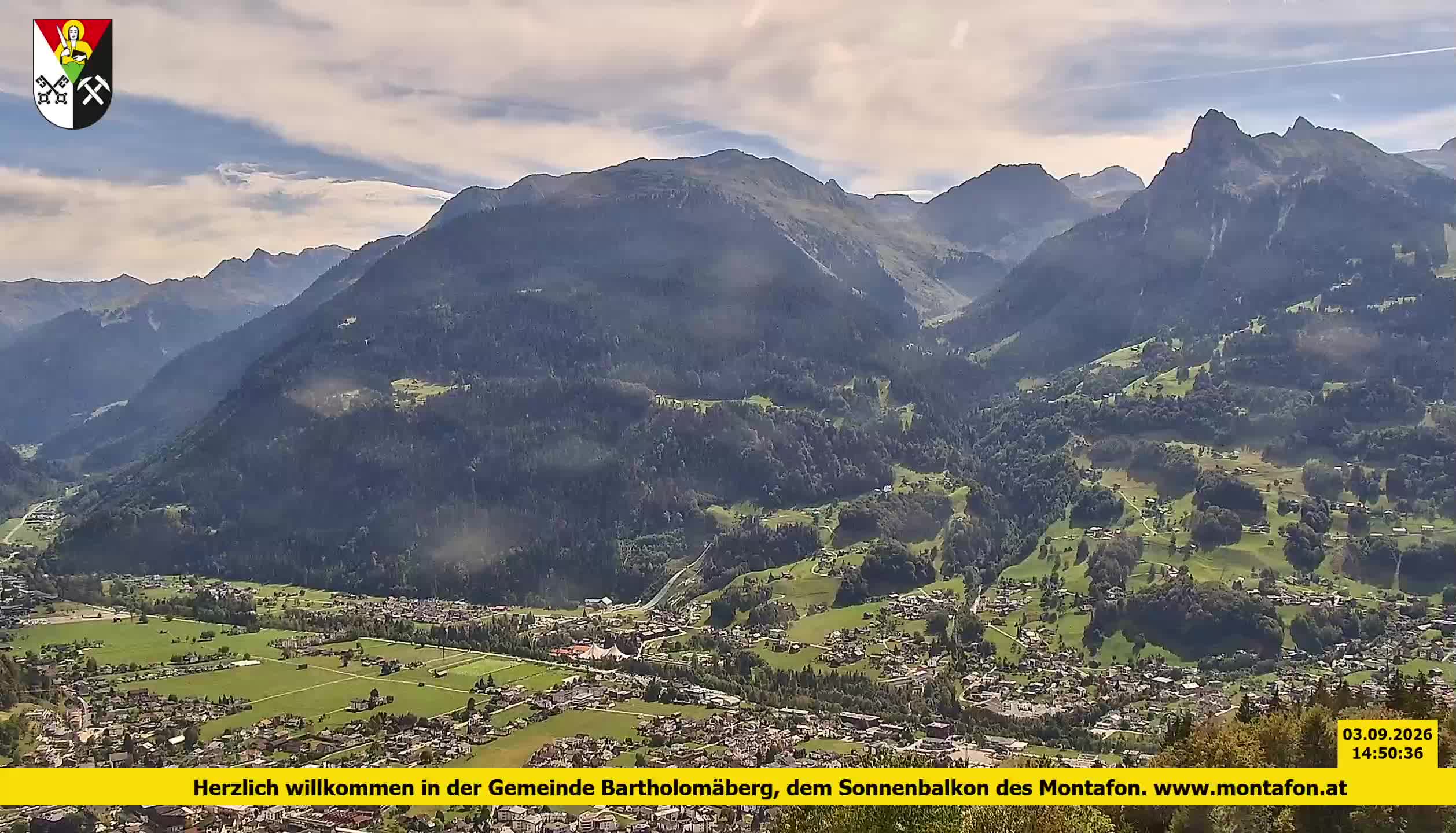 Bartholomäberg | Blick auf Schruns