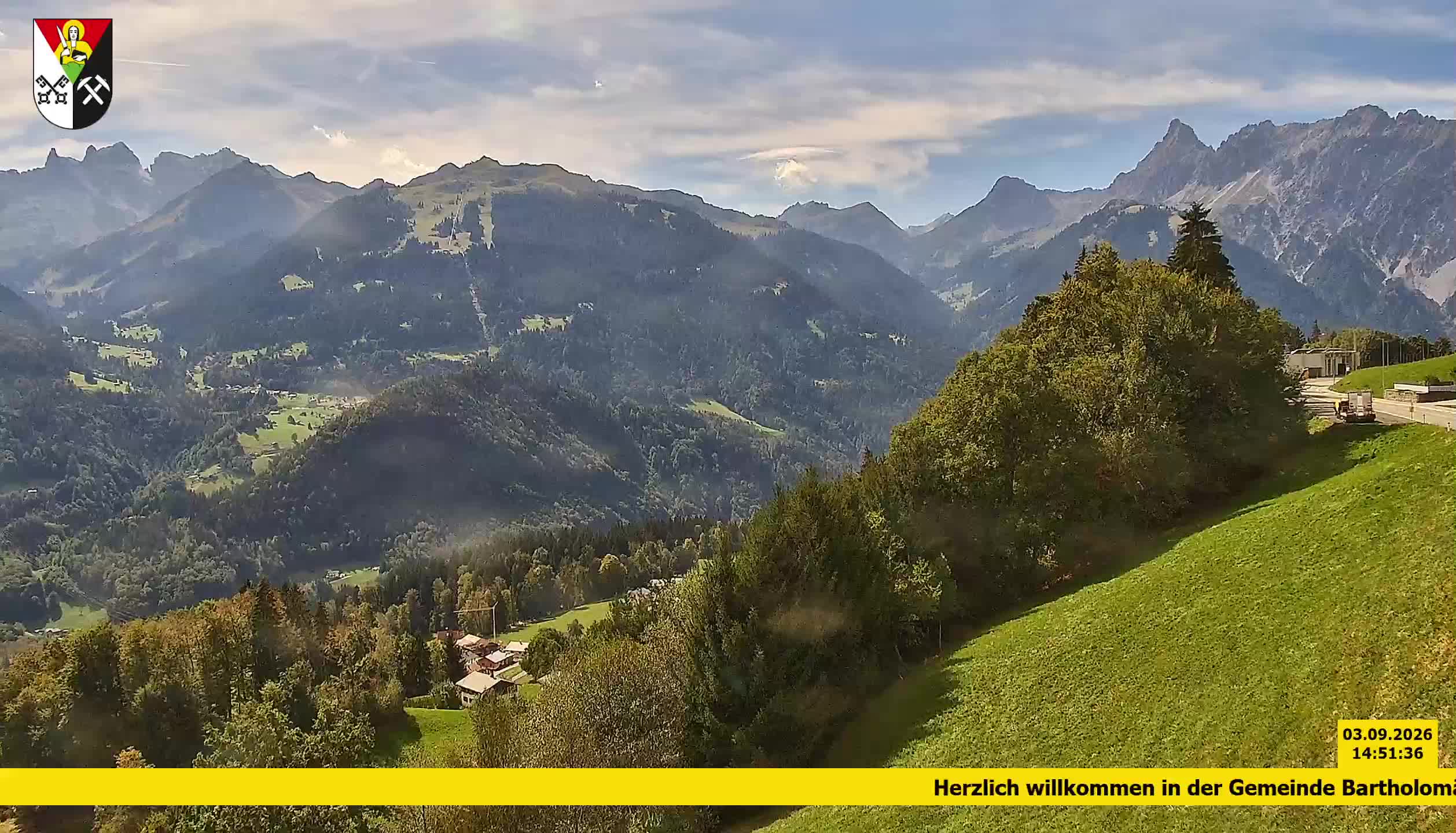 Bartholomäberg | Blick auf Schruns