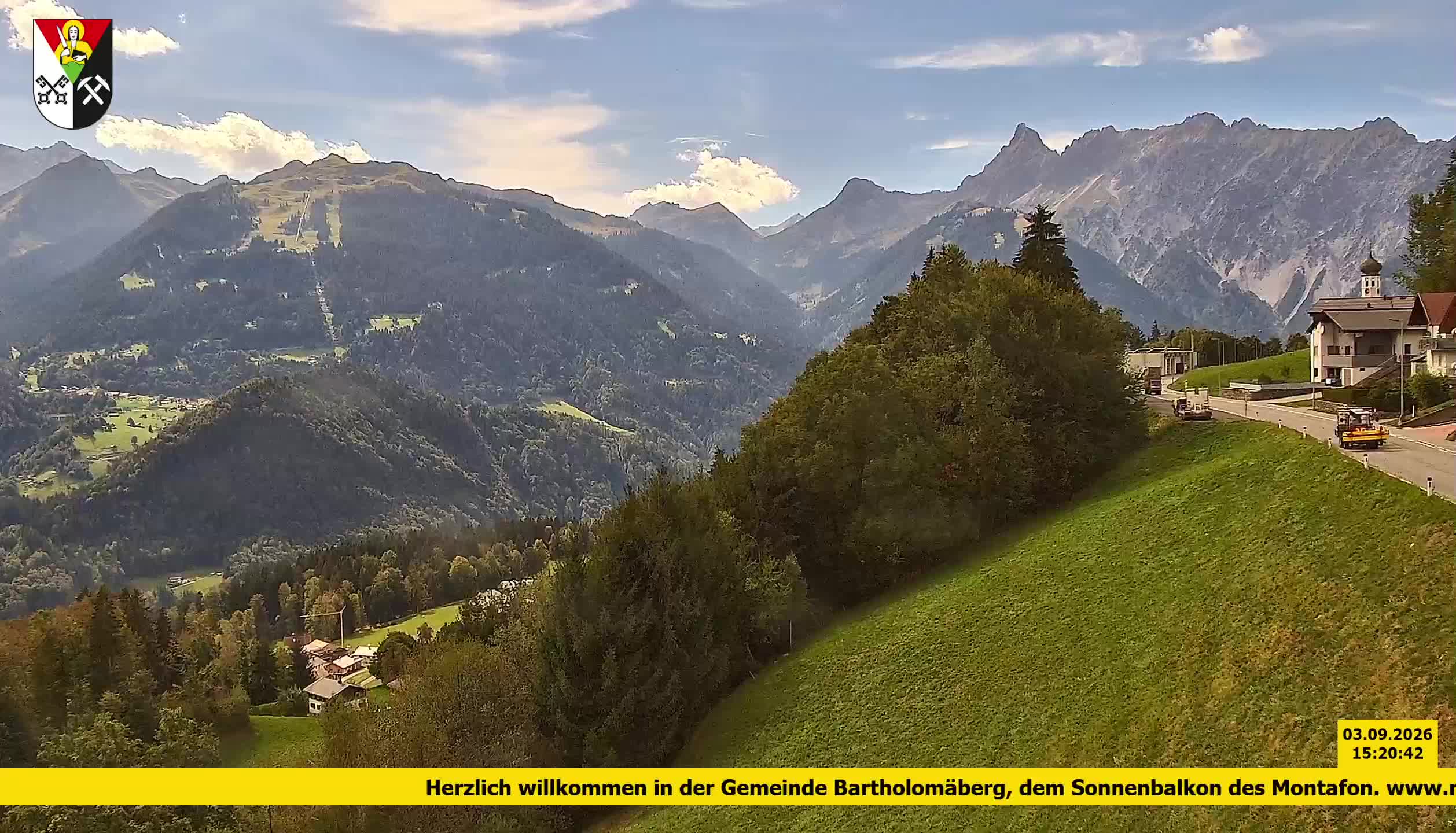 Bartholomäberg | Blick auf Schruns