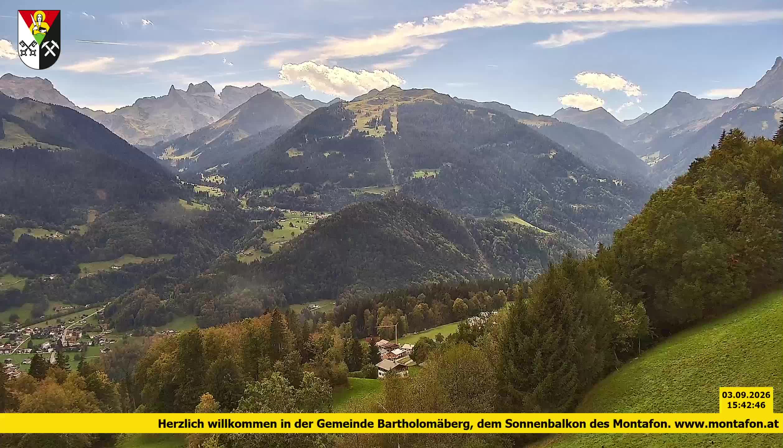 Bartholomäberg | Blick auf Schruns