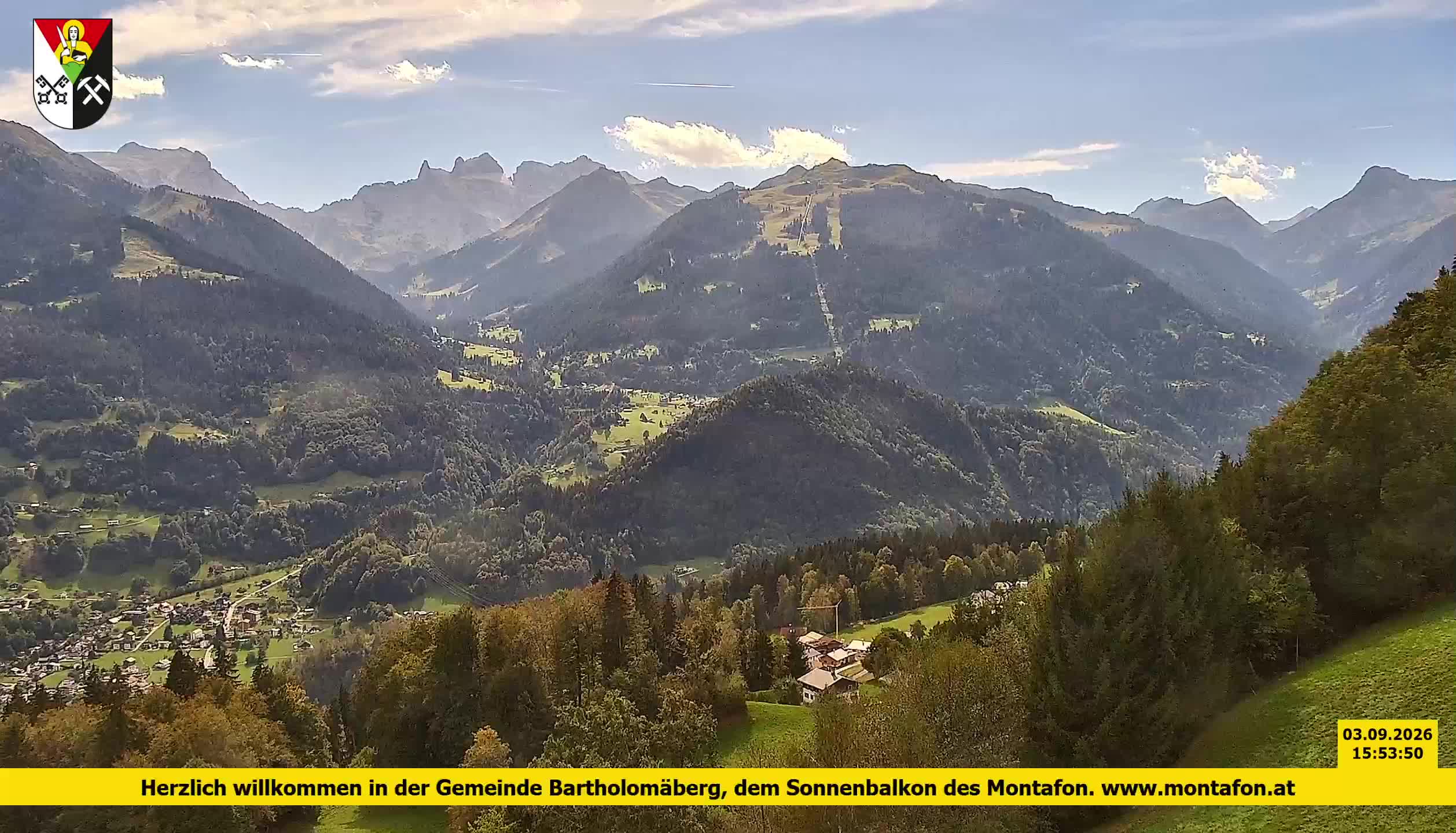 Bartholomäberg | Blick auf Schruns