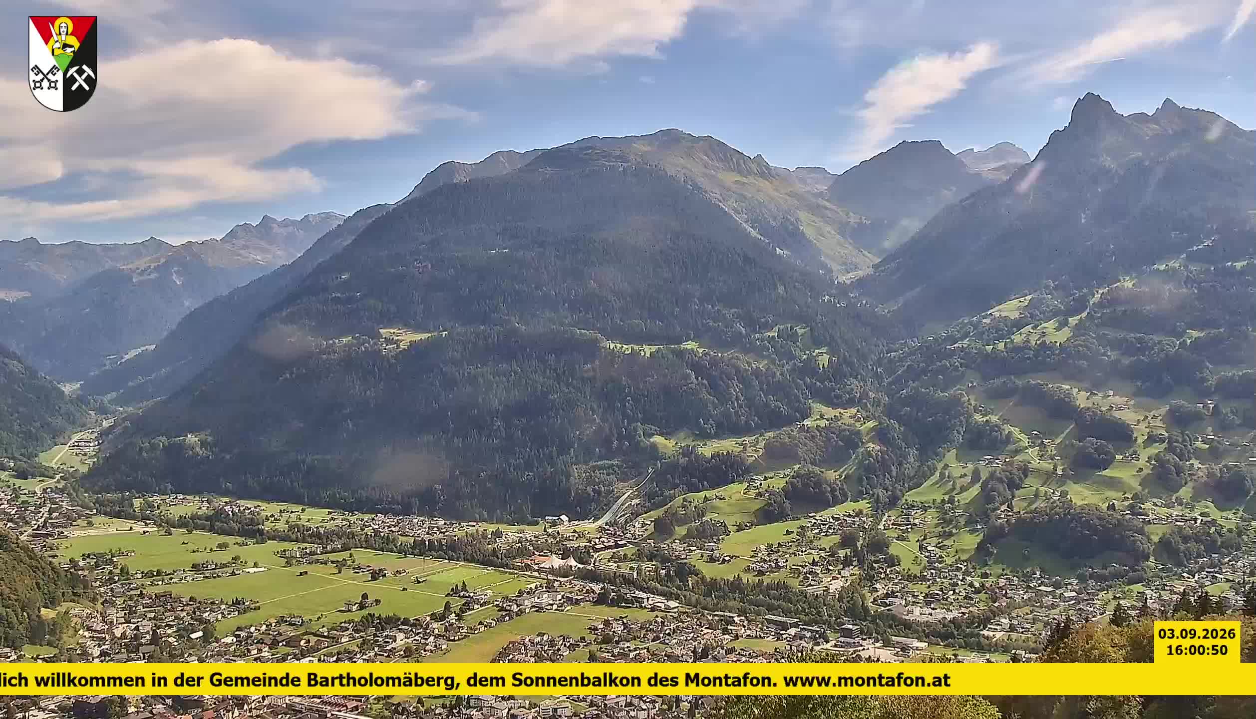 Bartholomäberg | Blick auf Schruns