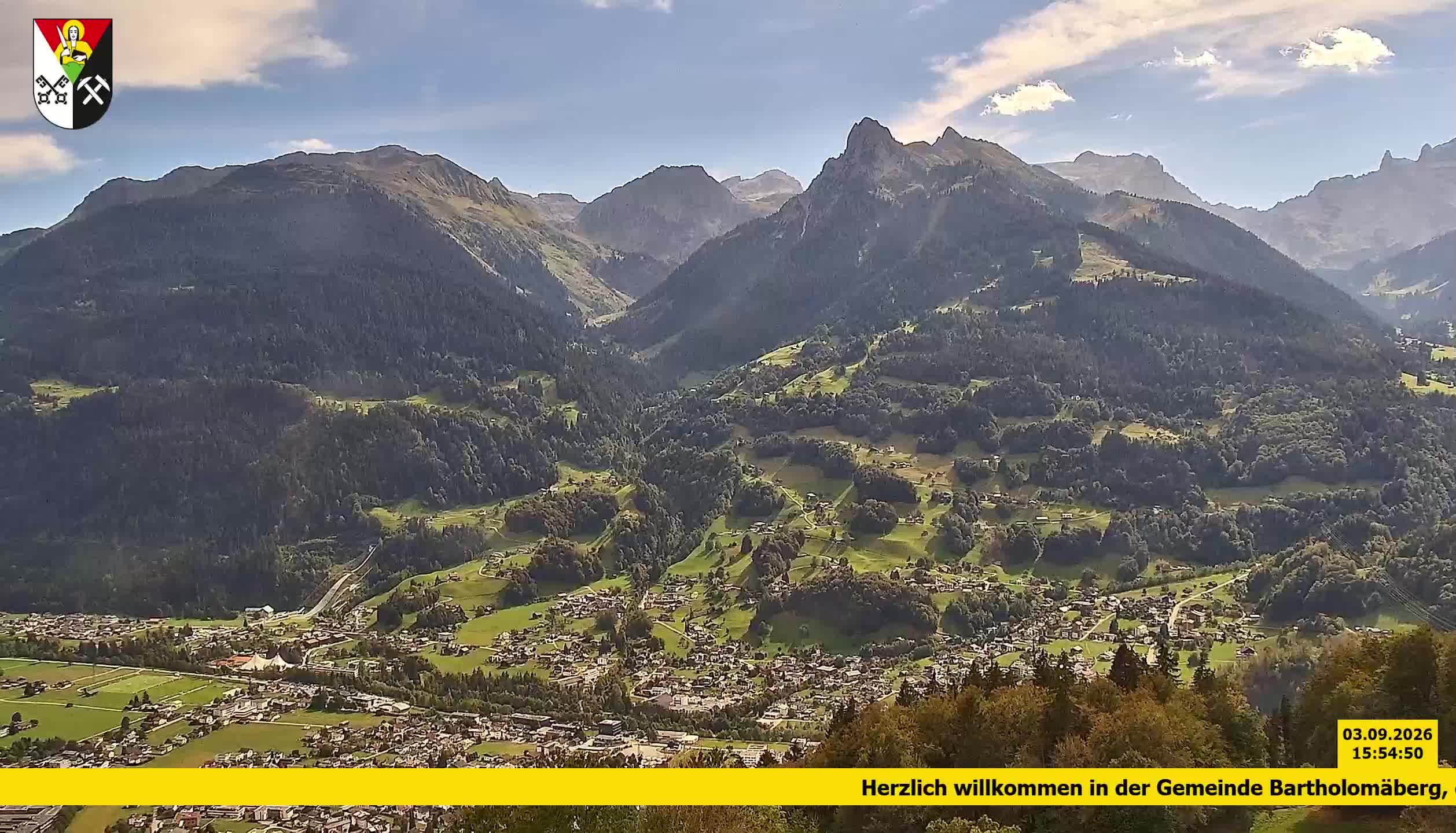 Bartholomäberg | Blick auf Schruns