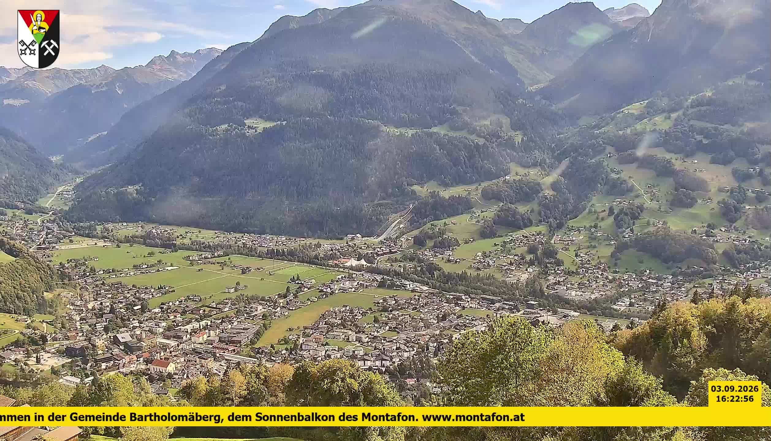 Bartholomäberg | Blick auf Schruns