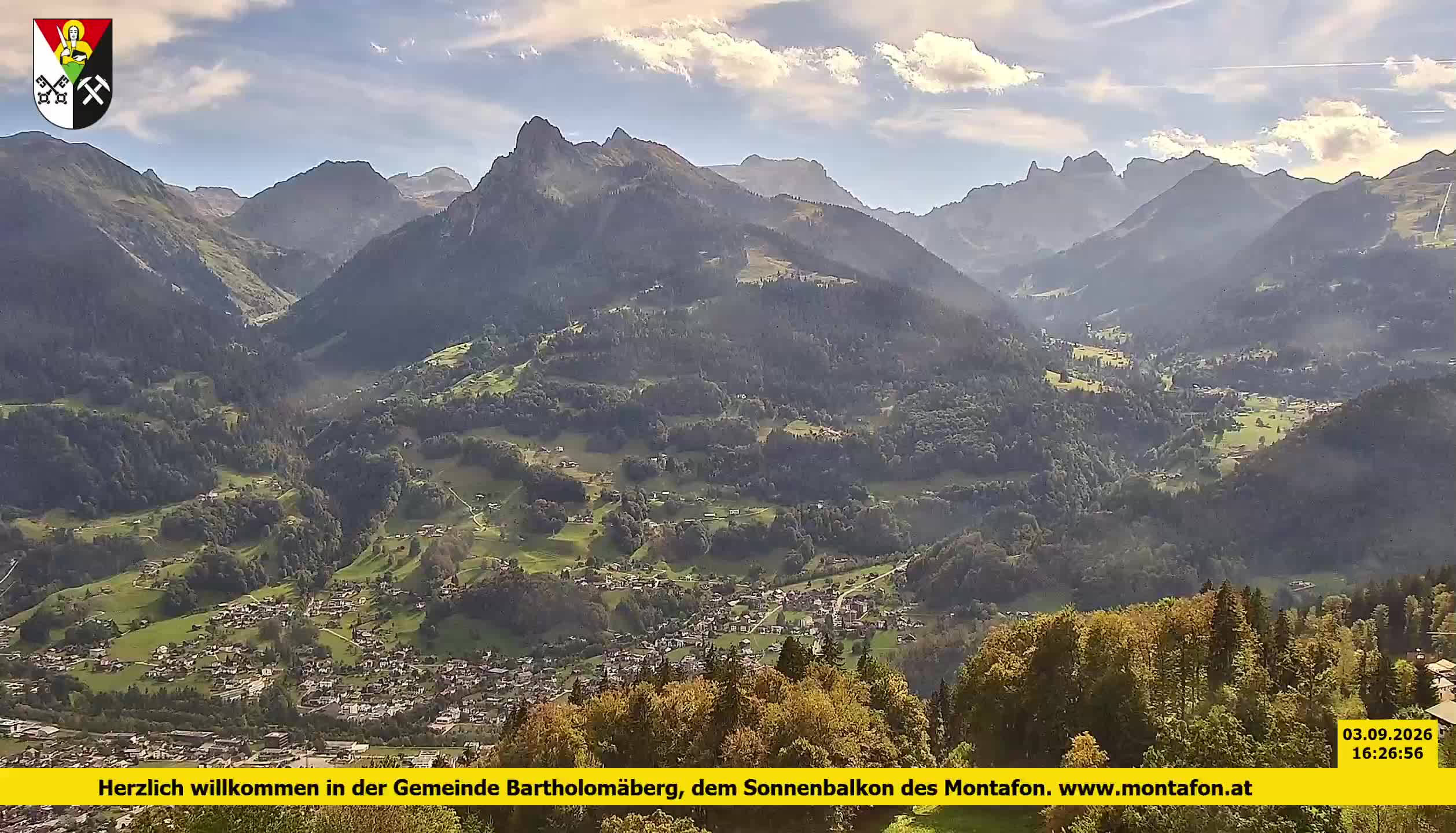 Bartholomäberg | Blick auf Schruns