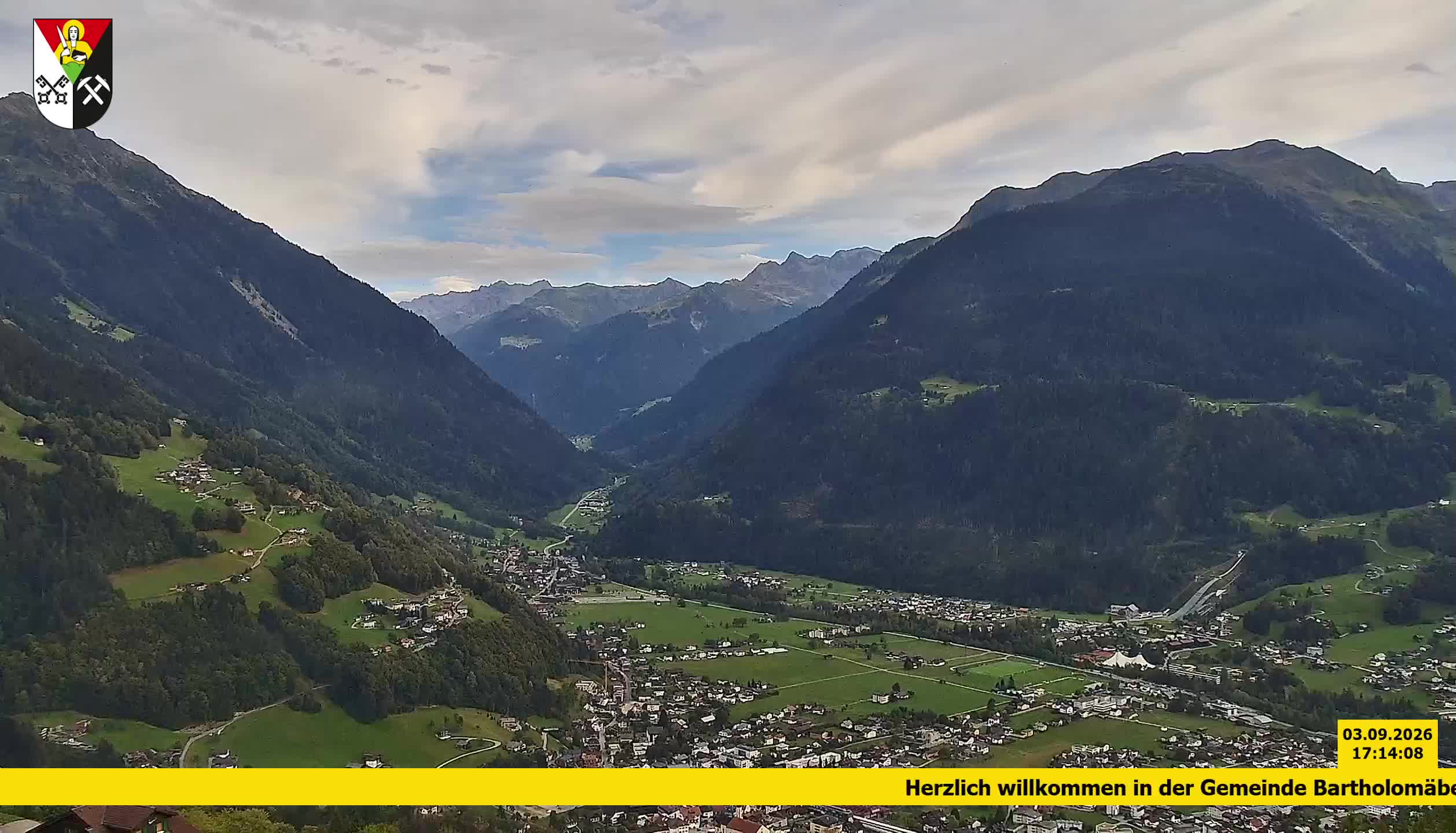 Bartholomäberg | Blick auf Schruns