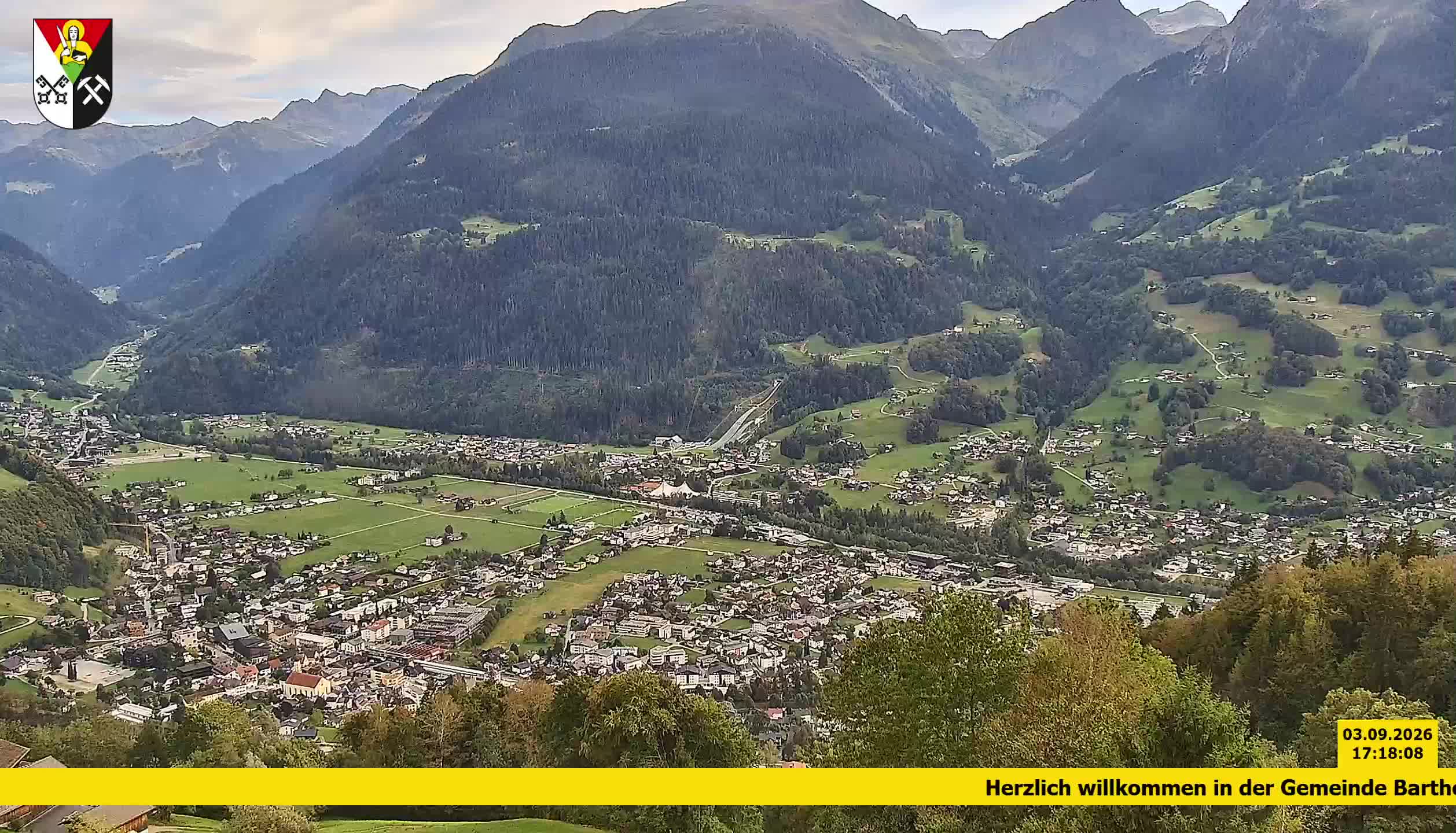 Bartholomäberg | Blick auf Schruns