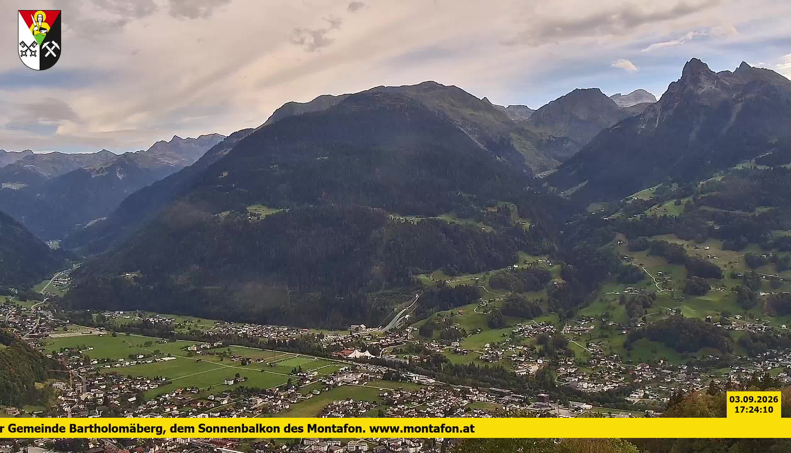 Bartholomäberg | Blick auf Schruns
