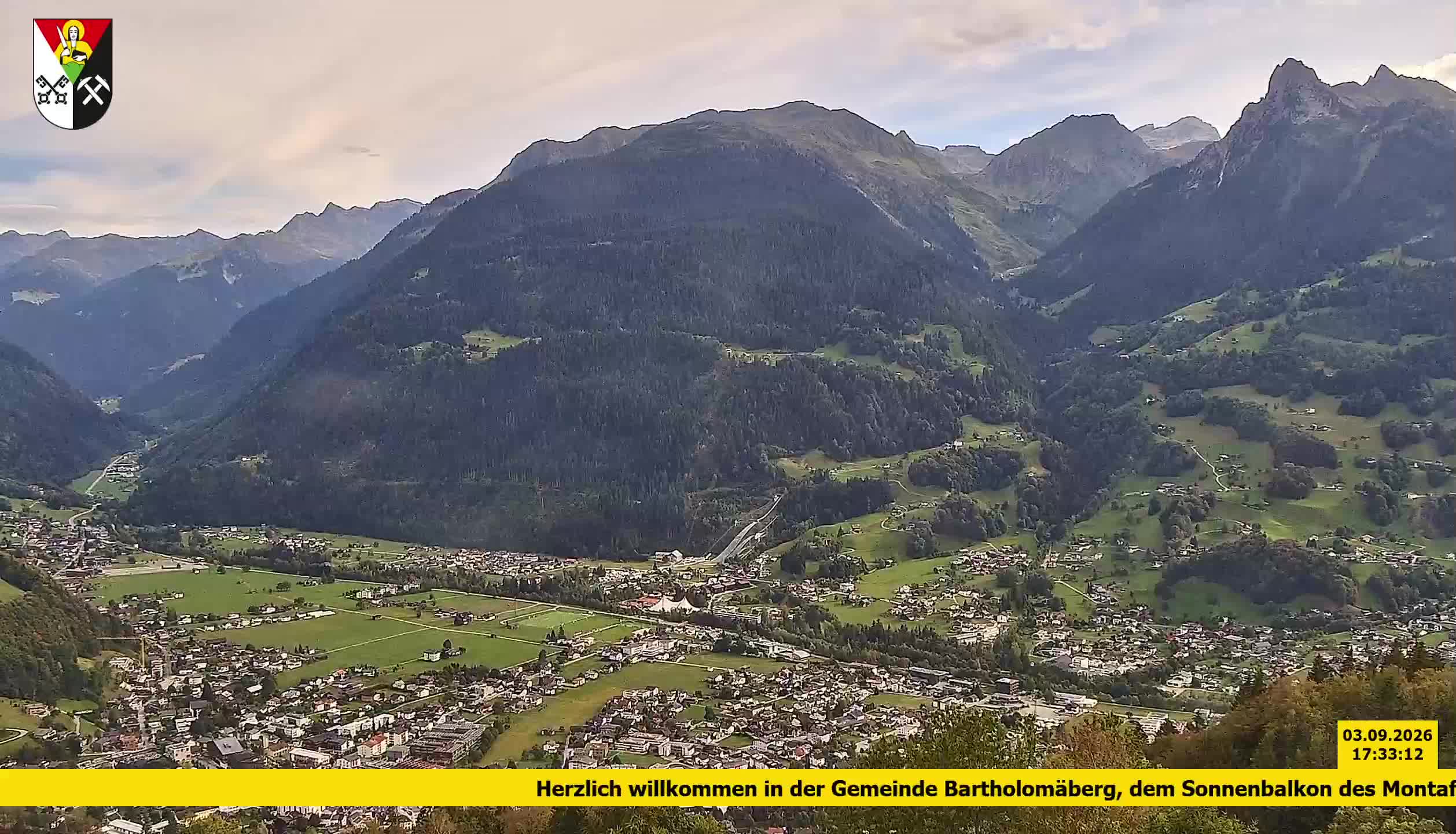 Bartholomäberg | Blick auf Schruns
