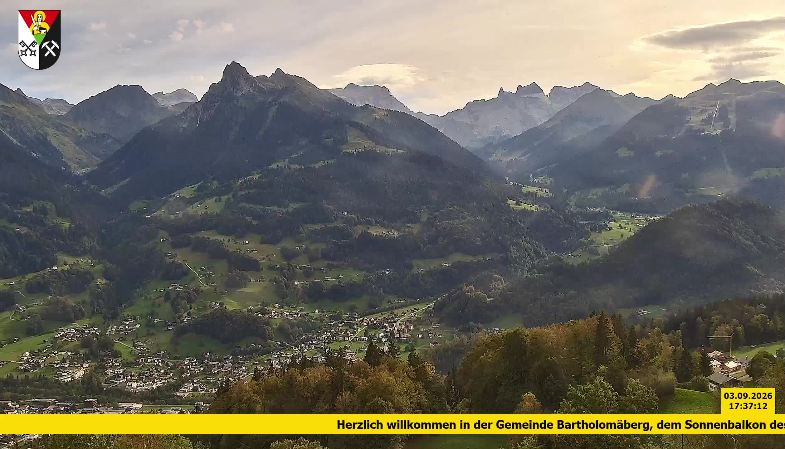 Bartholomäberg | Blick auf Schruns