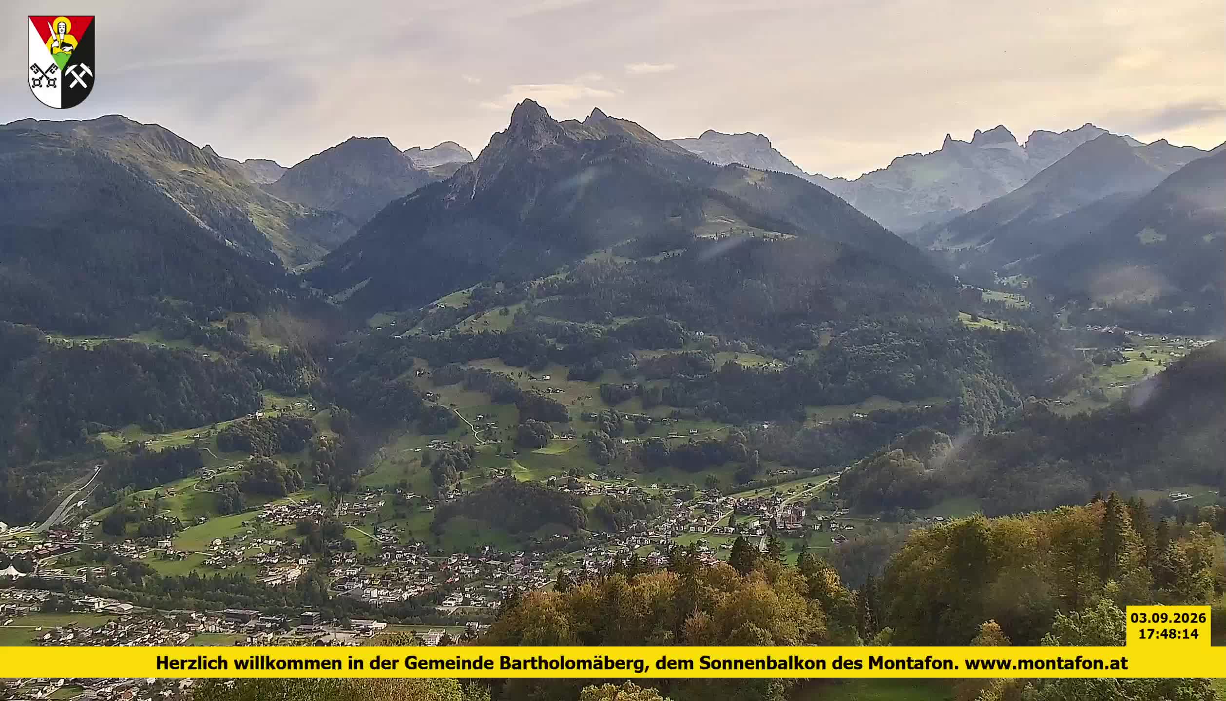 Bartholomäberg | Blick auf Schruns