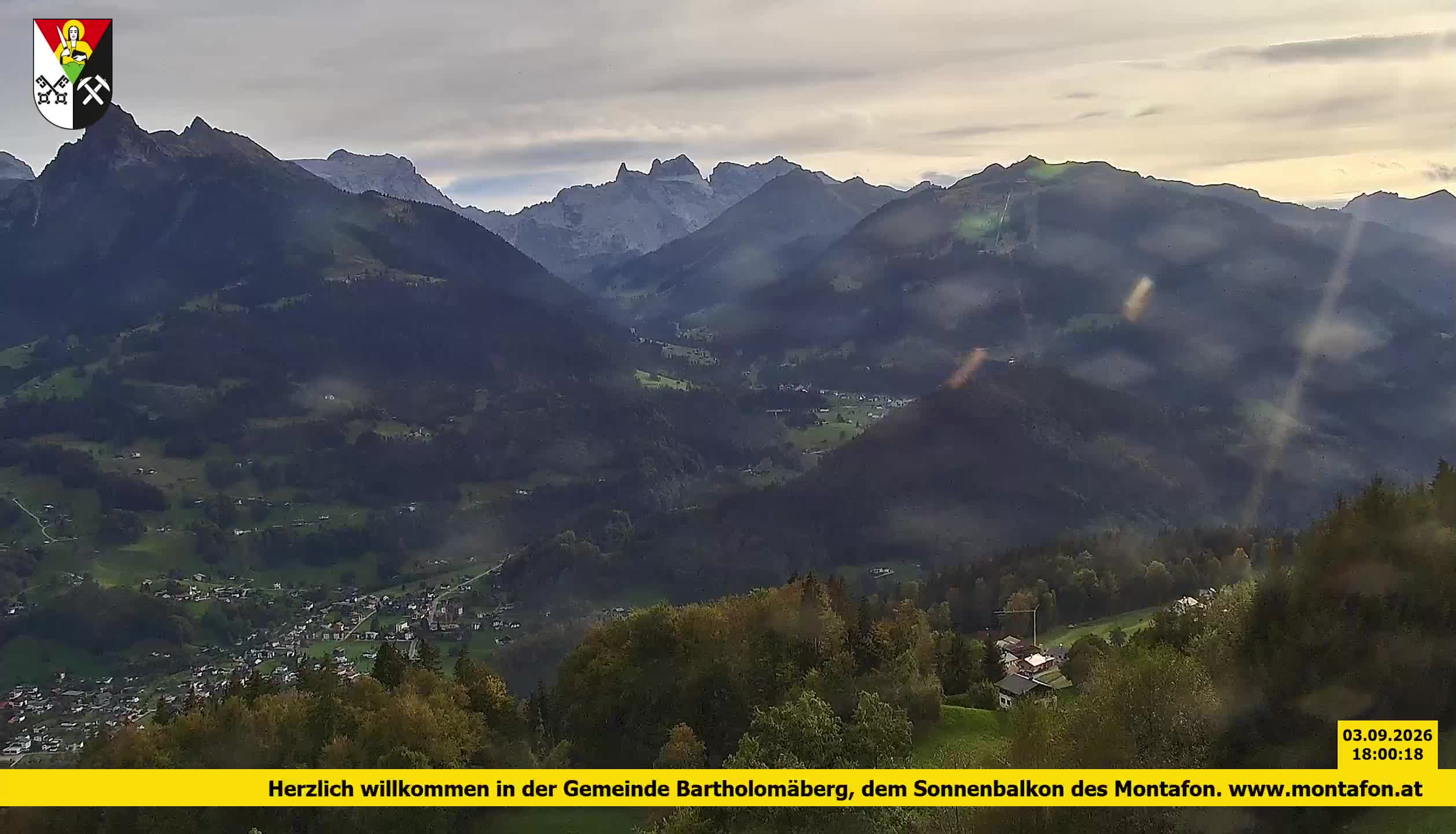 Bartholomäberg | Blick auf Schruns
