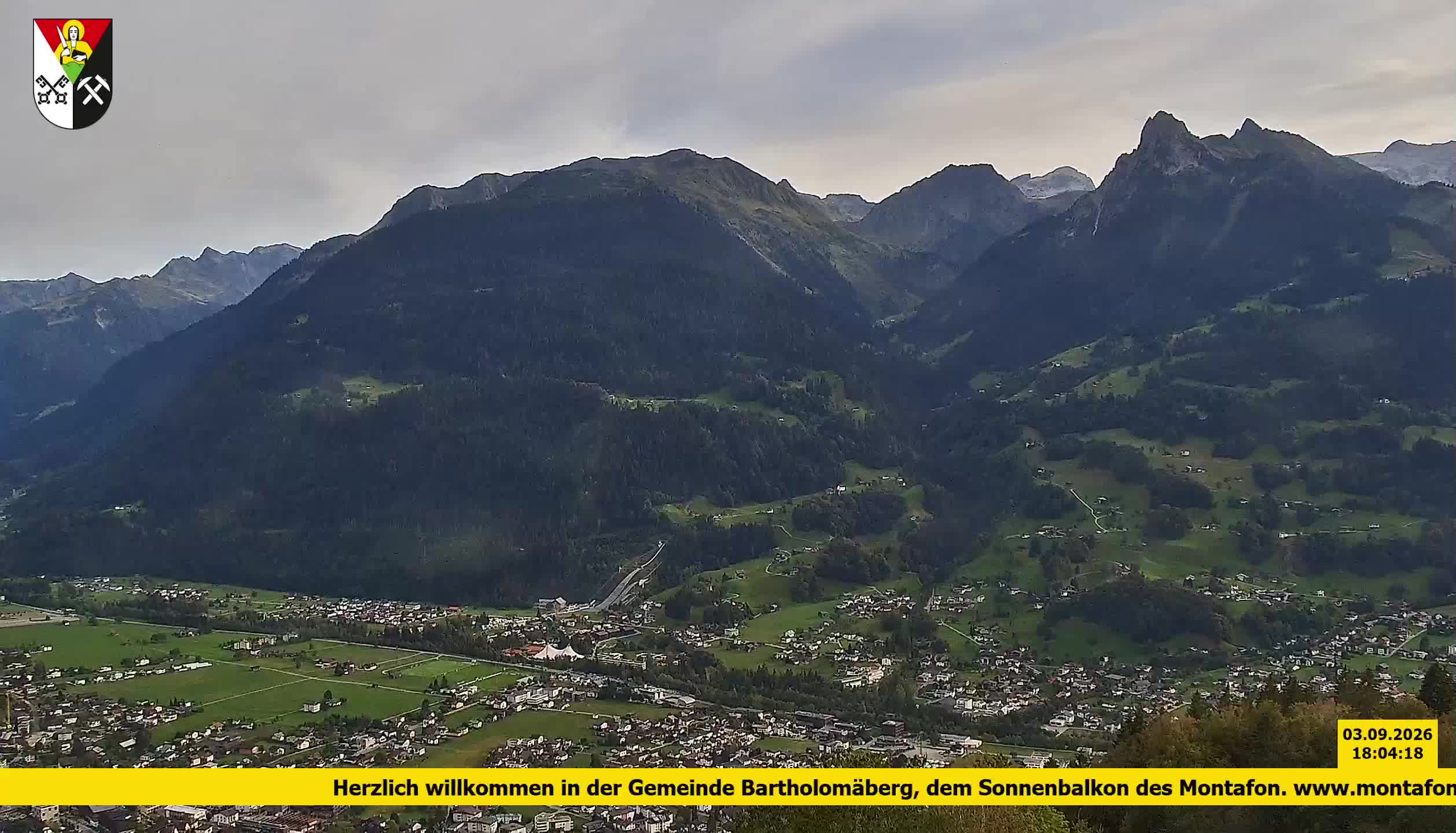 Bartholomäberg | Blick auf Schruns