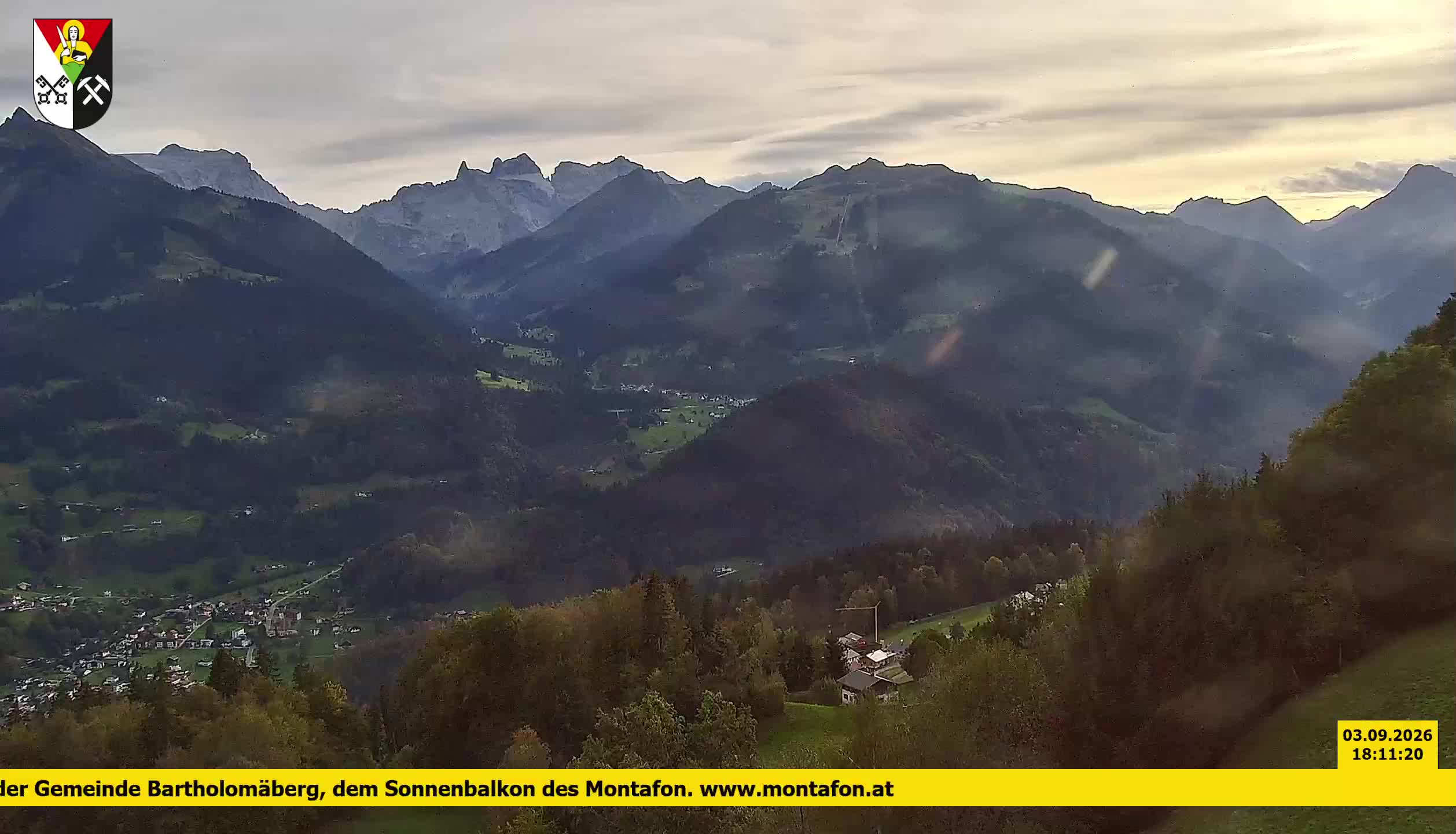 Bartholomäberg | Blick auf Schruns