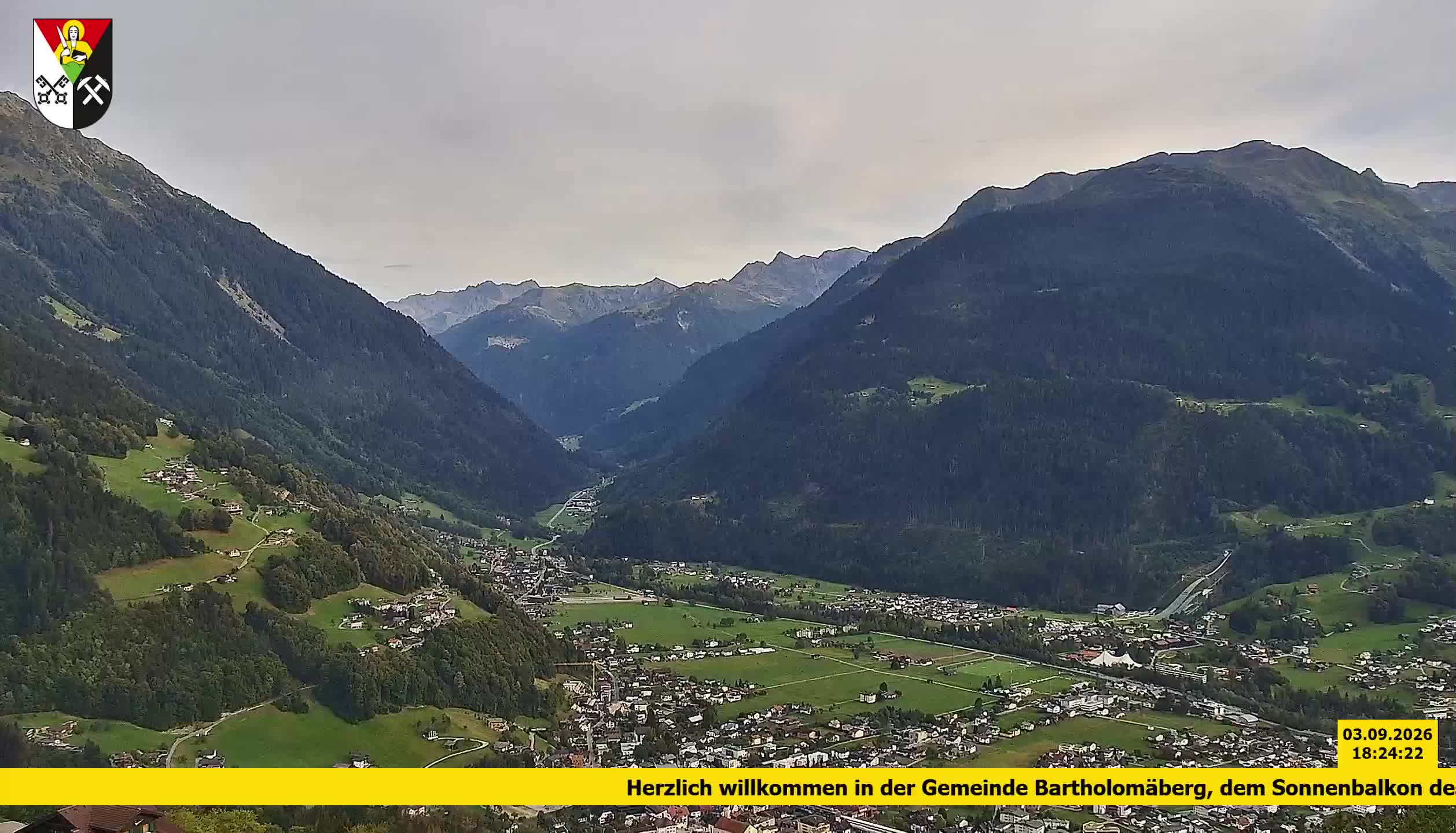 Bartholomäberg | Blick auf Schruns