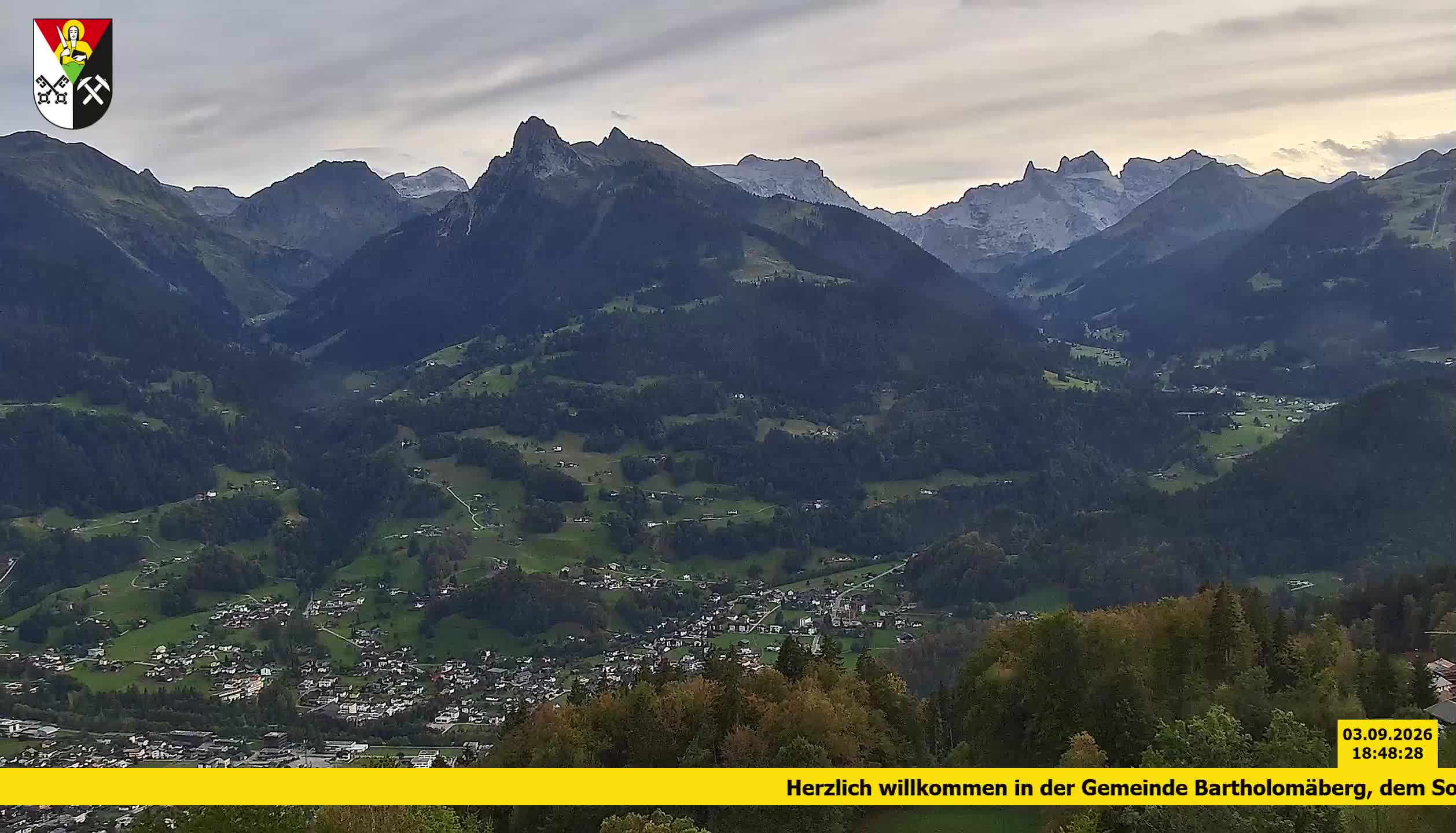 Bartholomäberg | Blick auf Schruns