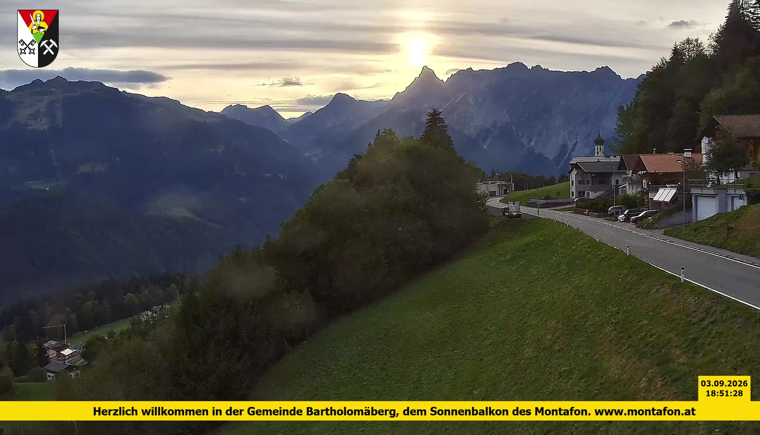 Bartholomäberg | Blick auf Schruns