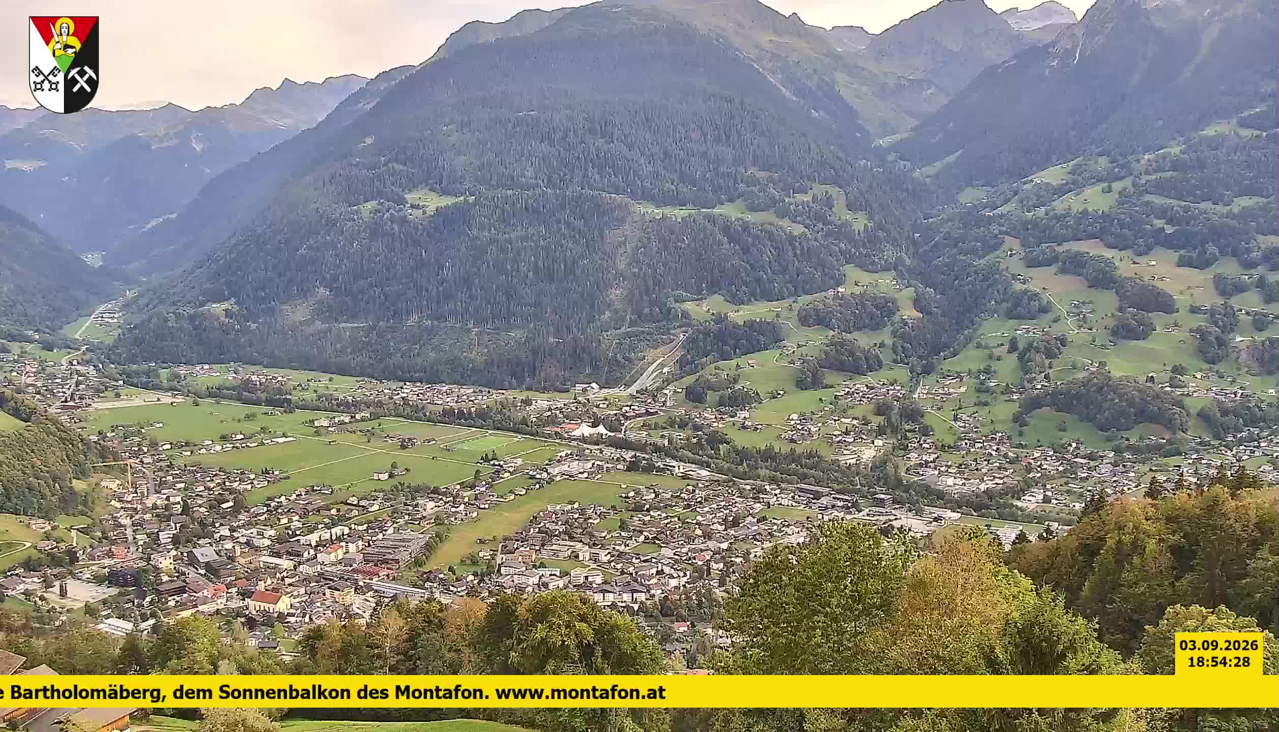 Bartholomäberg | Blick auf Schruns