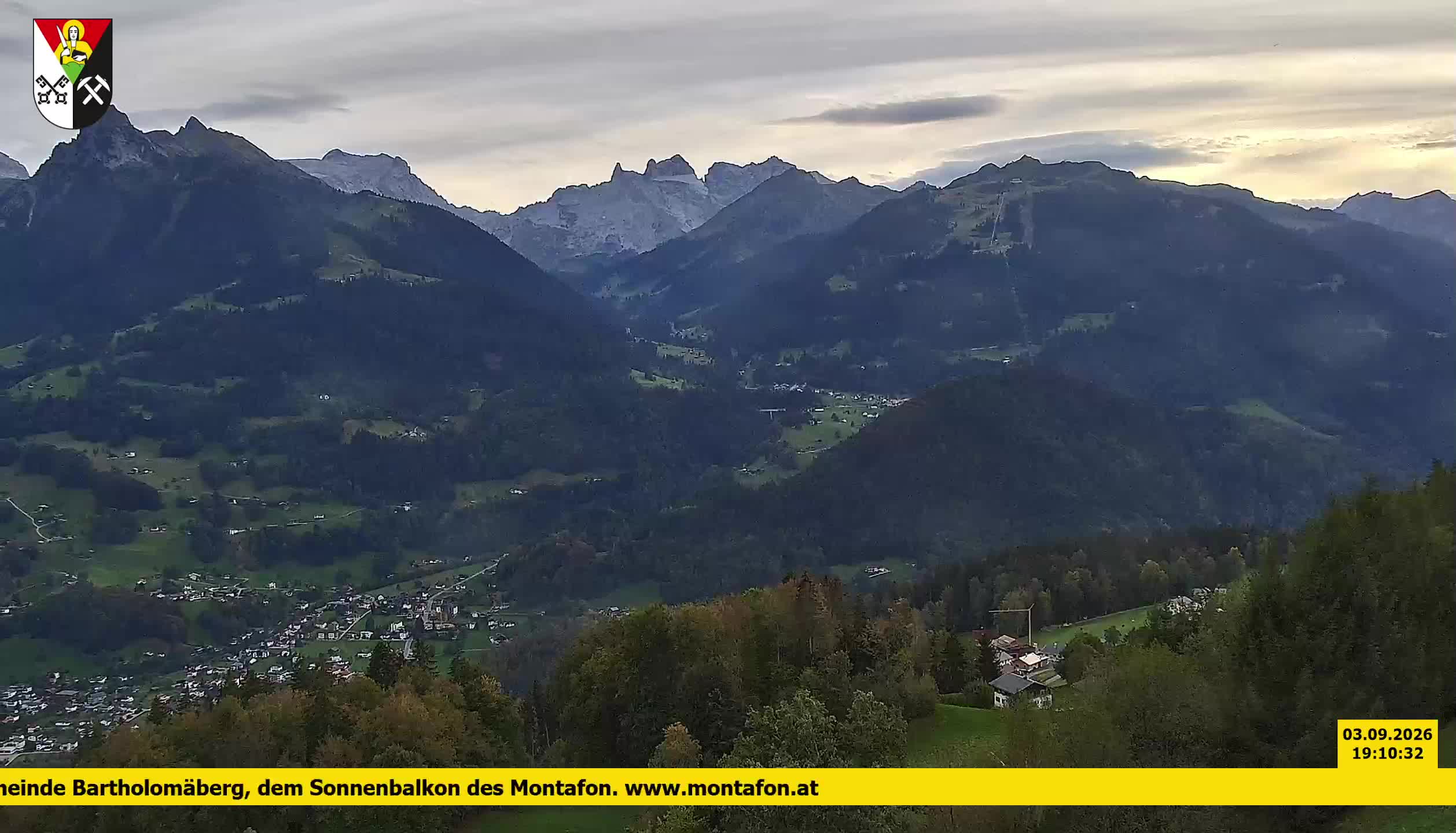 Bartholomäberg | Blick auf Schruns