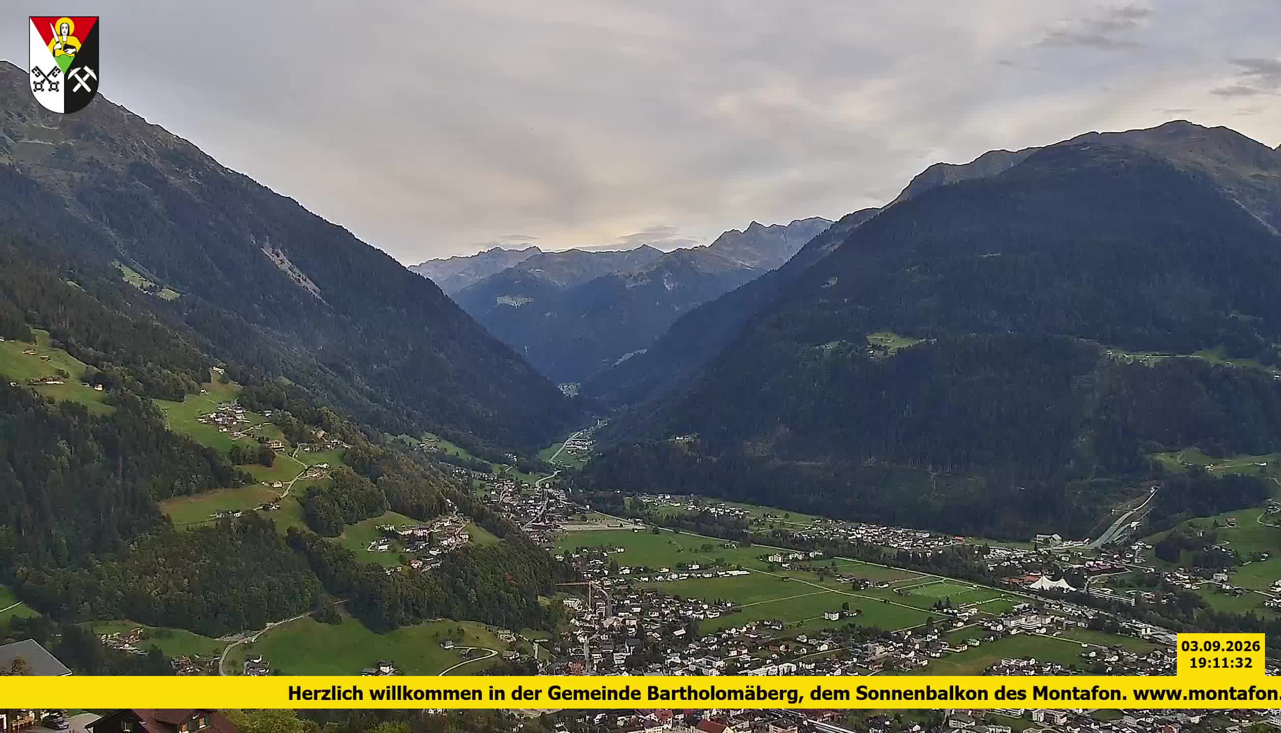 Bartholomäberg | Blick auf Schruns