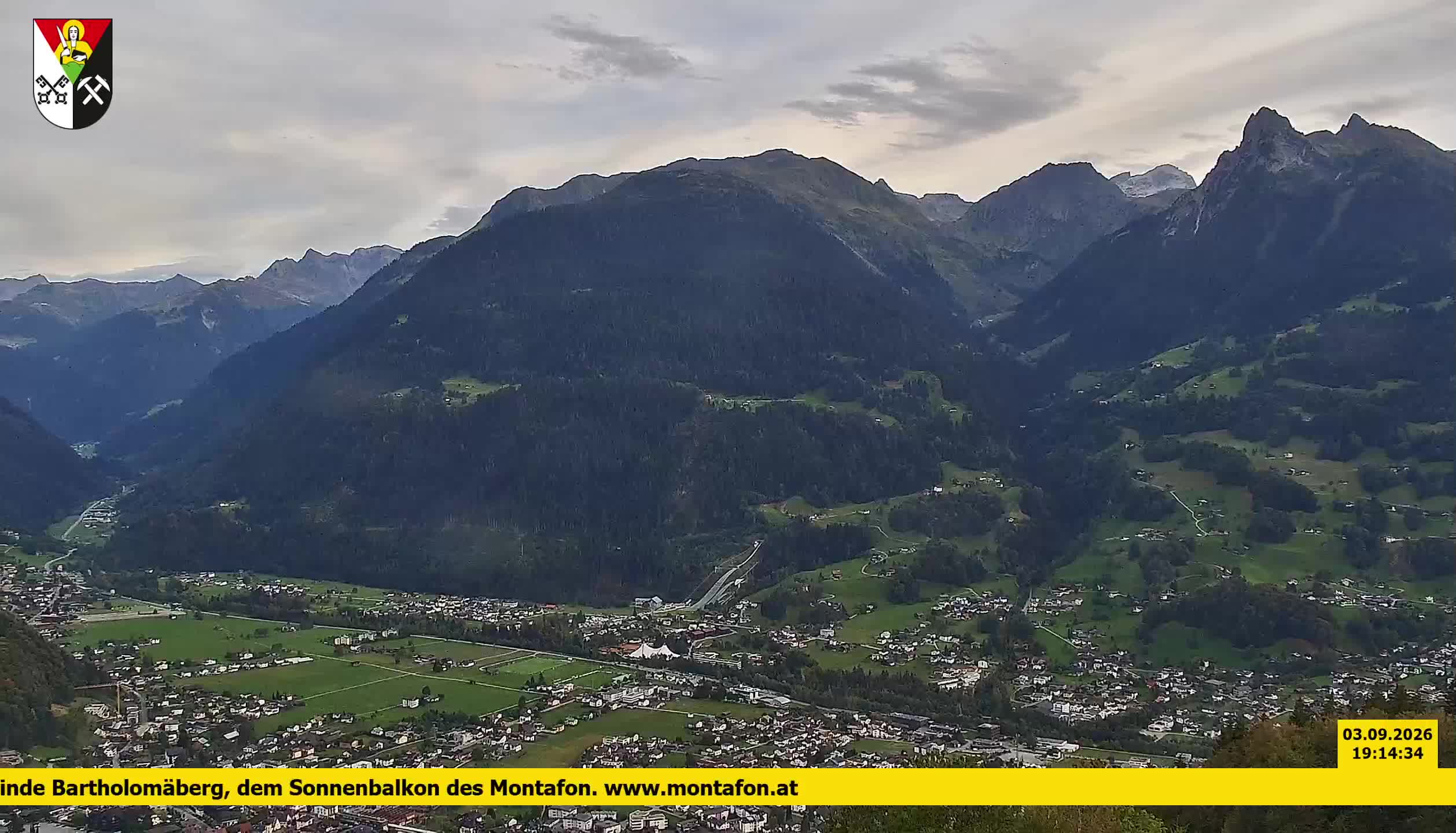 Bartholomäberg | Blick auf Schruns