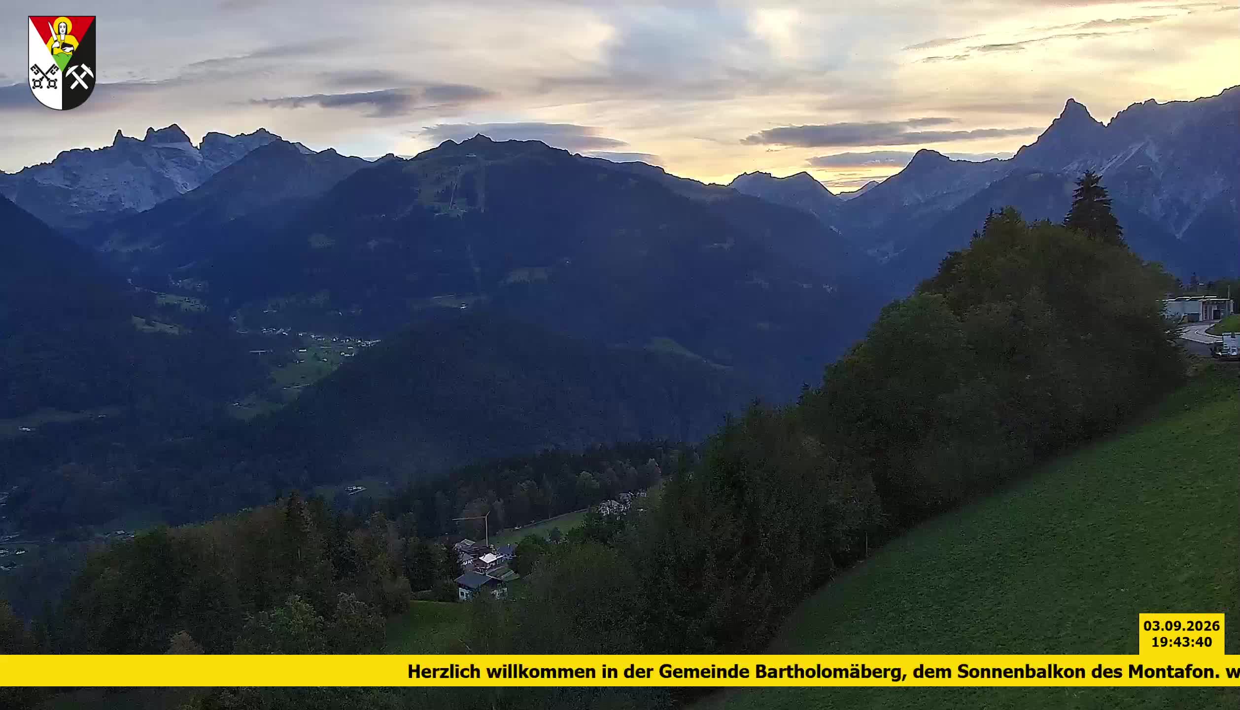 Bartholomäberg | Blick auf Schruns
