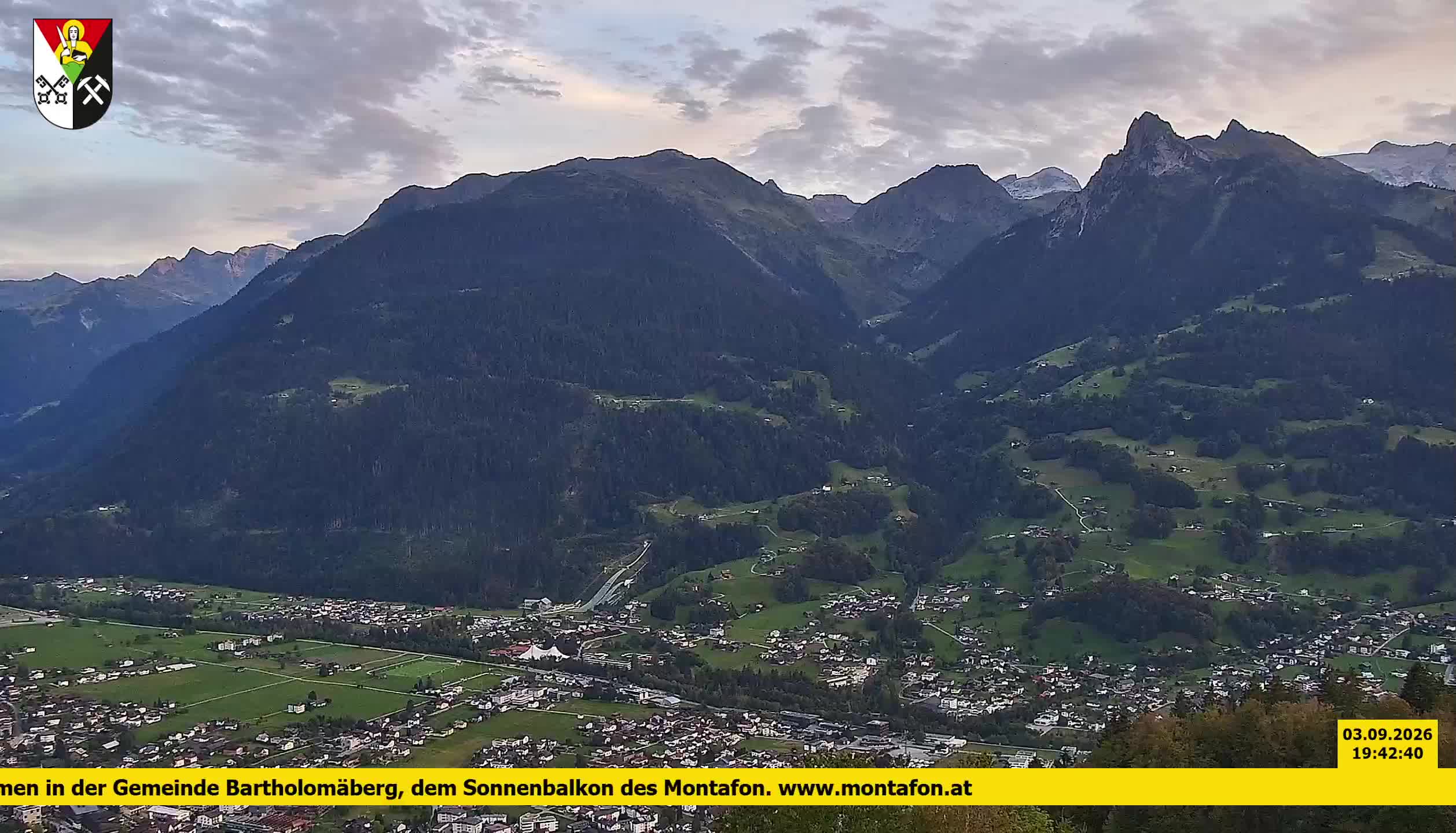 Bartholomäberg | Blick auf Schruns