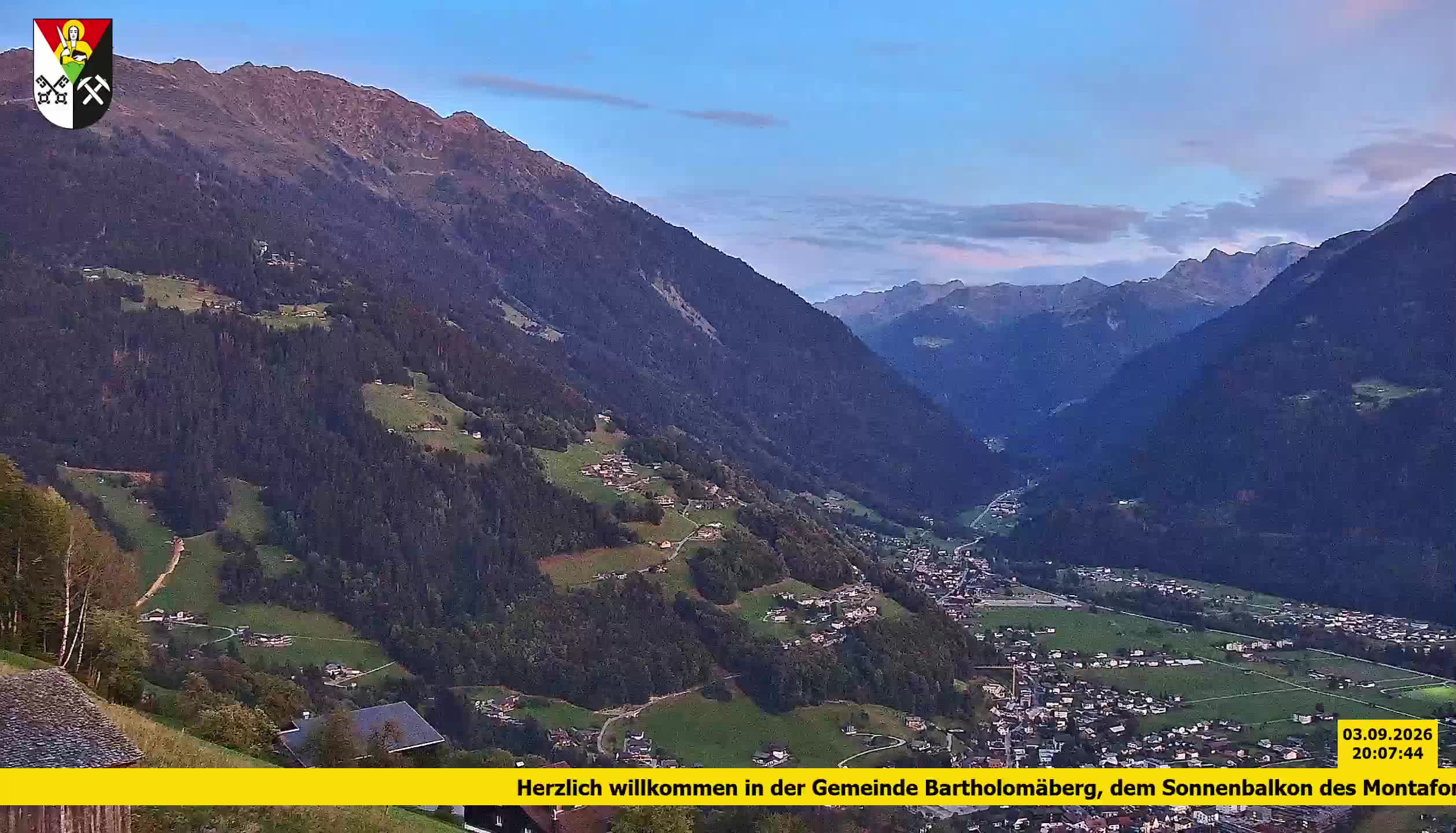 Bartholomäberg | Blick auf Schruns