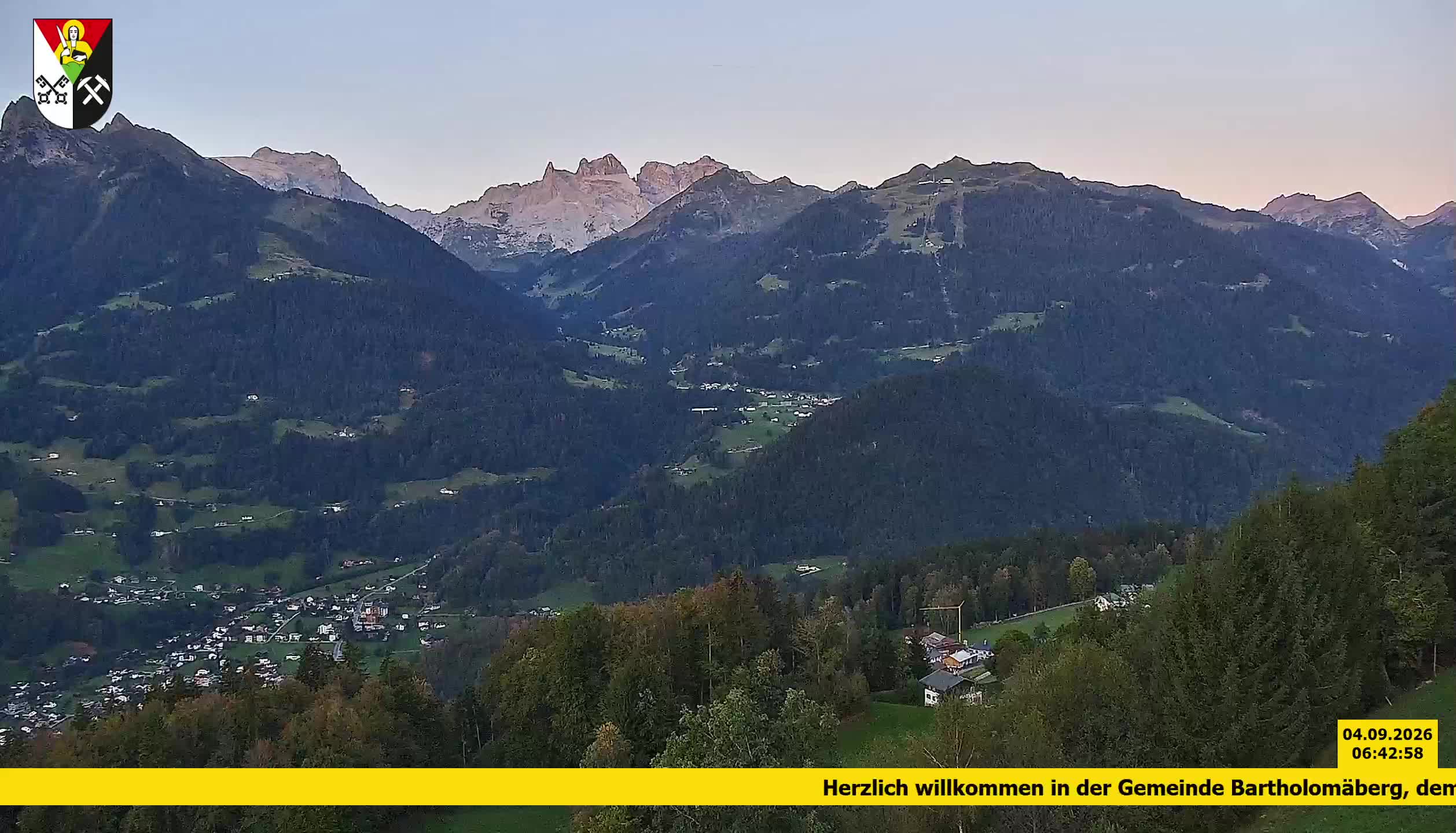 Bartholomäberg | Blick auf Schruns
