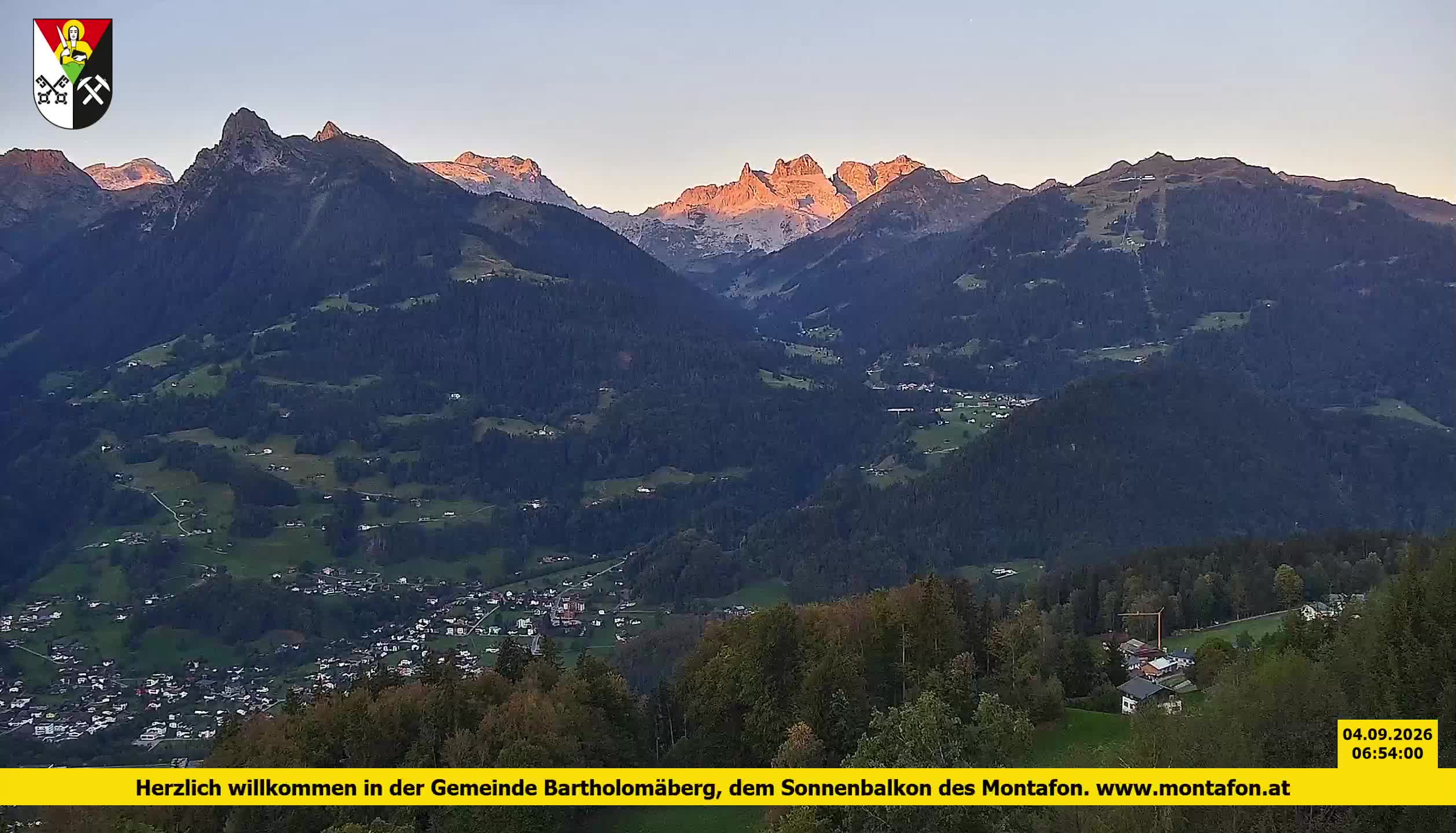 Bartholomäberg | Blick auf Schruns