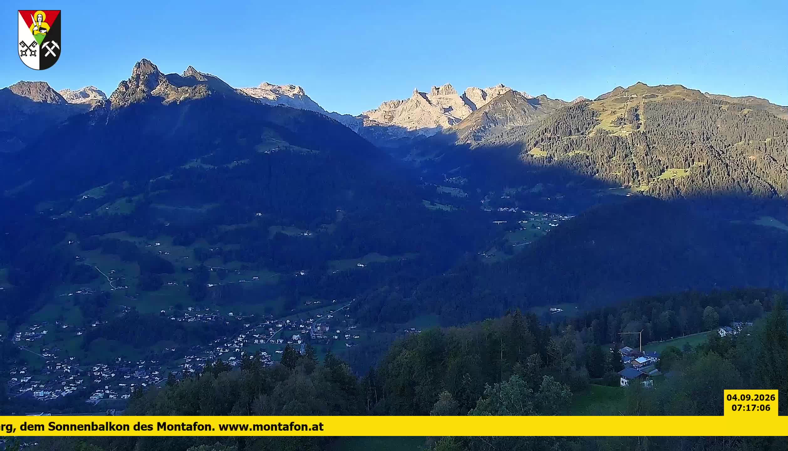 Bartholomäberg | Blick auf Schruns