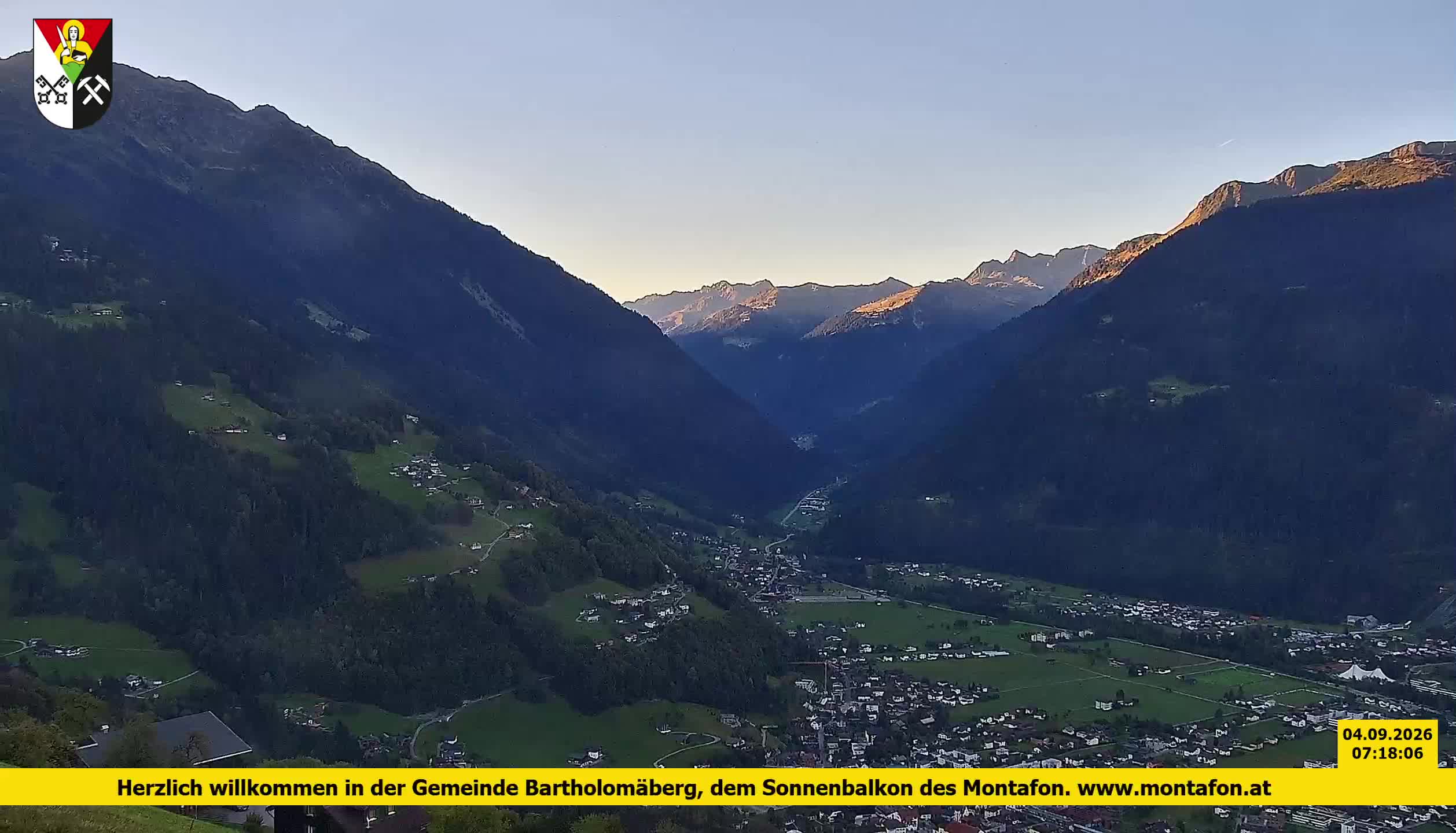 Bartholomäberg | Blick auf Schruns
