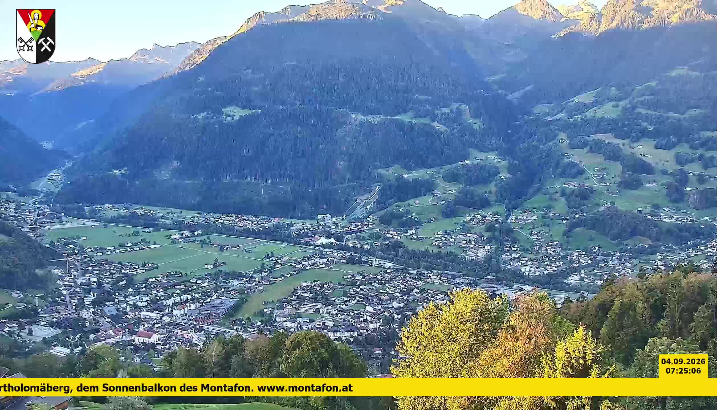 Bartholomäberg | Blick auf Schruns